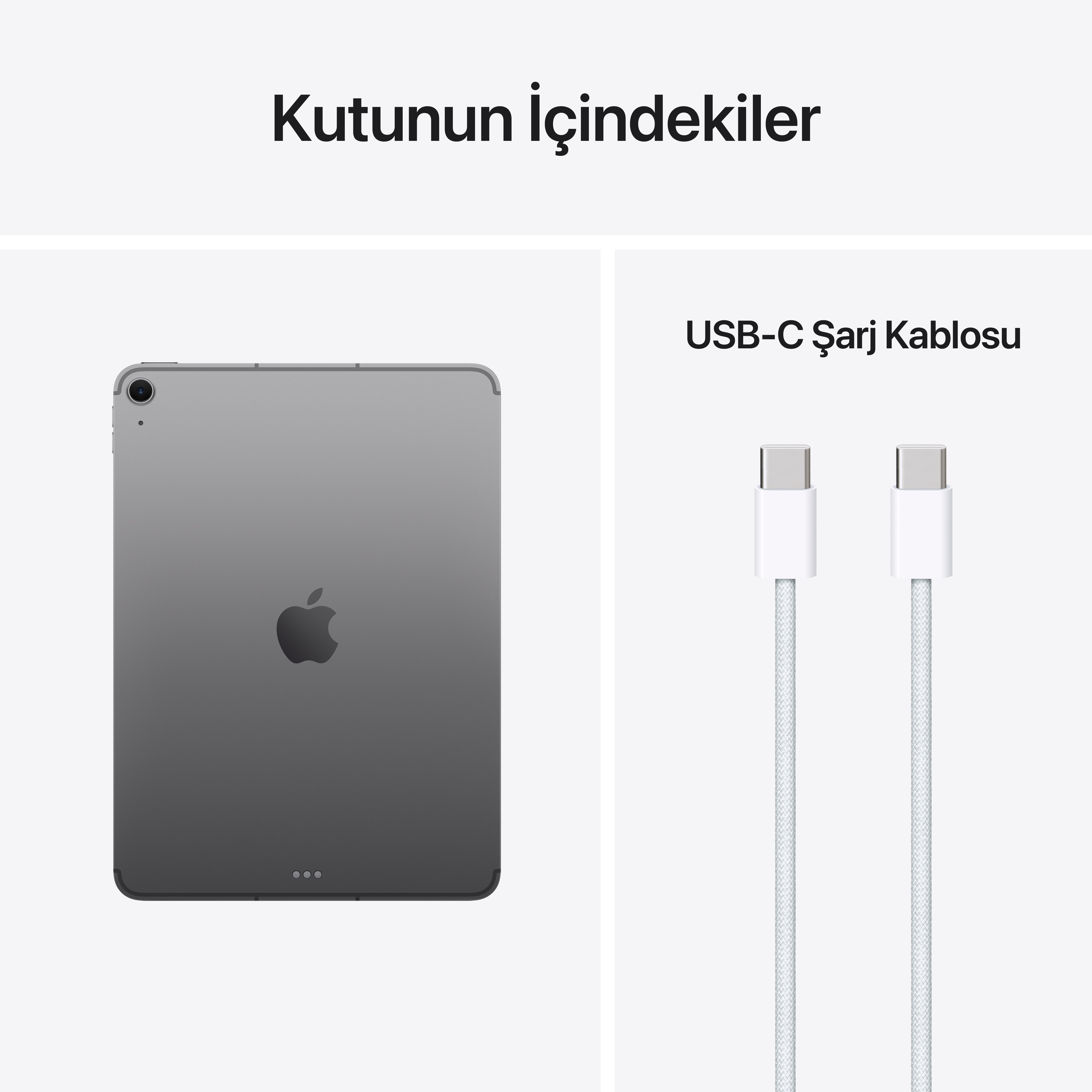 iPad Air M4 11'' Wi-Fi + Cellular 1TB Uzay Grisi MH7M4TU/A