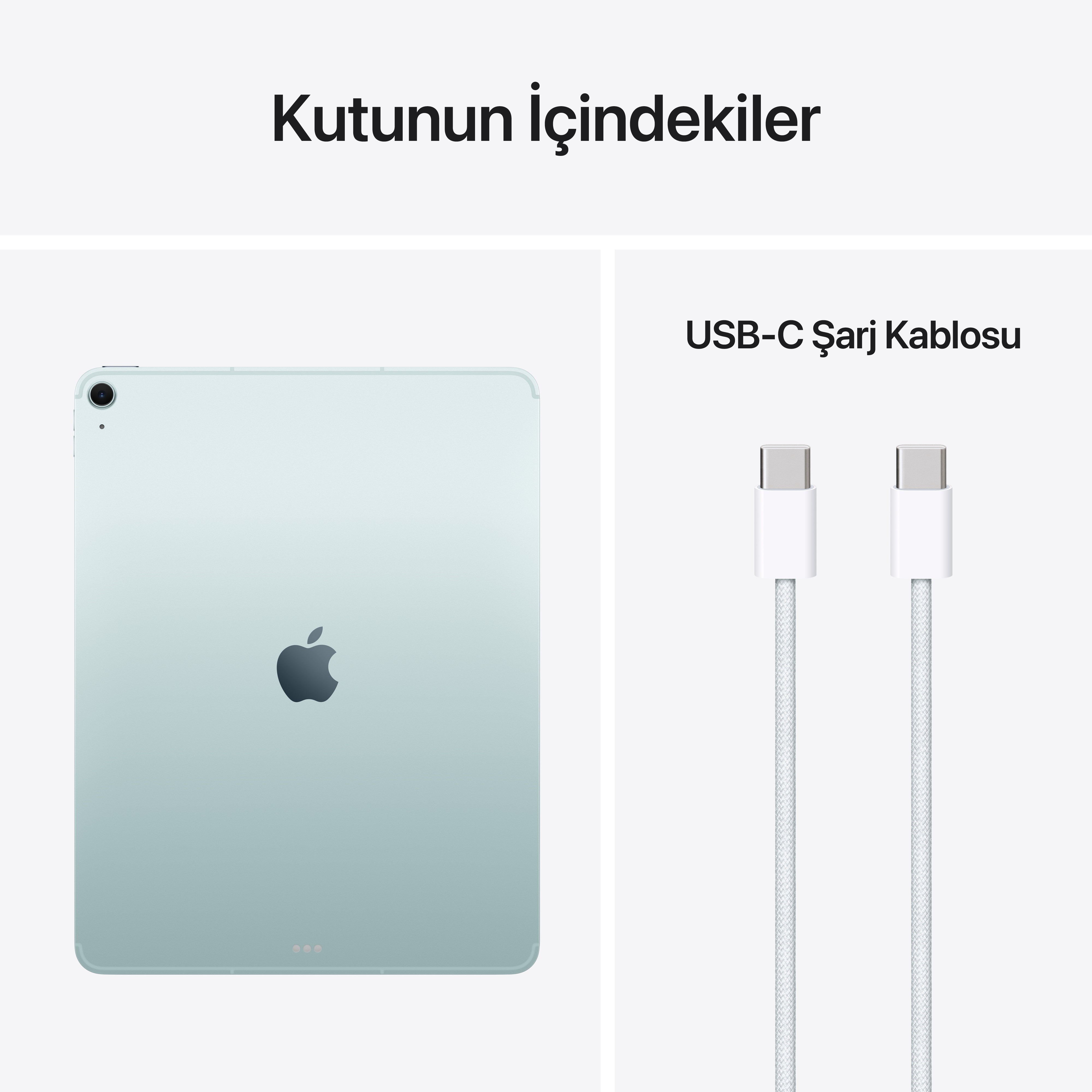 iPad Air M4 13'' Wi-Fi + Cellular 128GB Mavi MH9E4TU/A