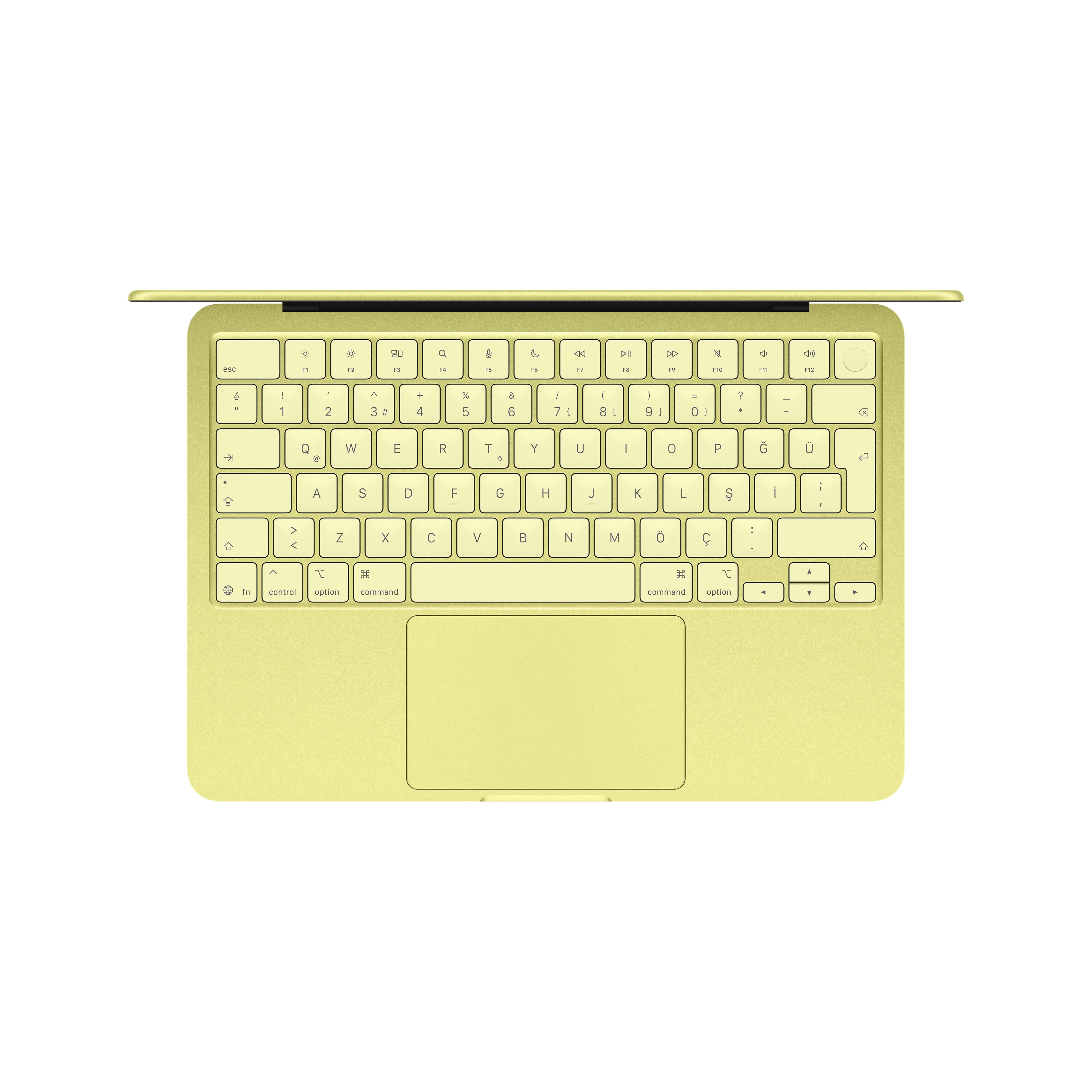 MacBook Neo 13'' 6-Core CPU 5-Core GPU Apple A18 Pro 8GB 512GB SSD Touch ID'li Magic Keyboard Puslu Sarı MHFE4TU/A