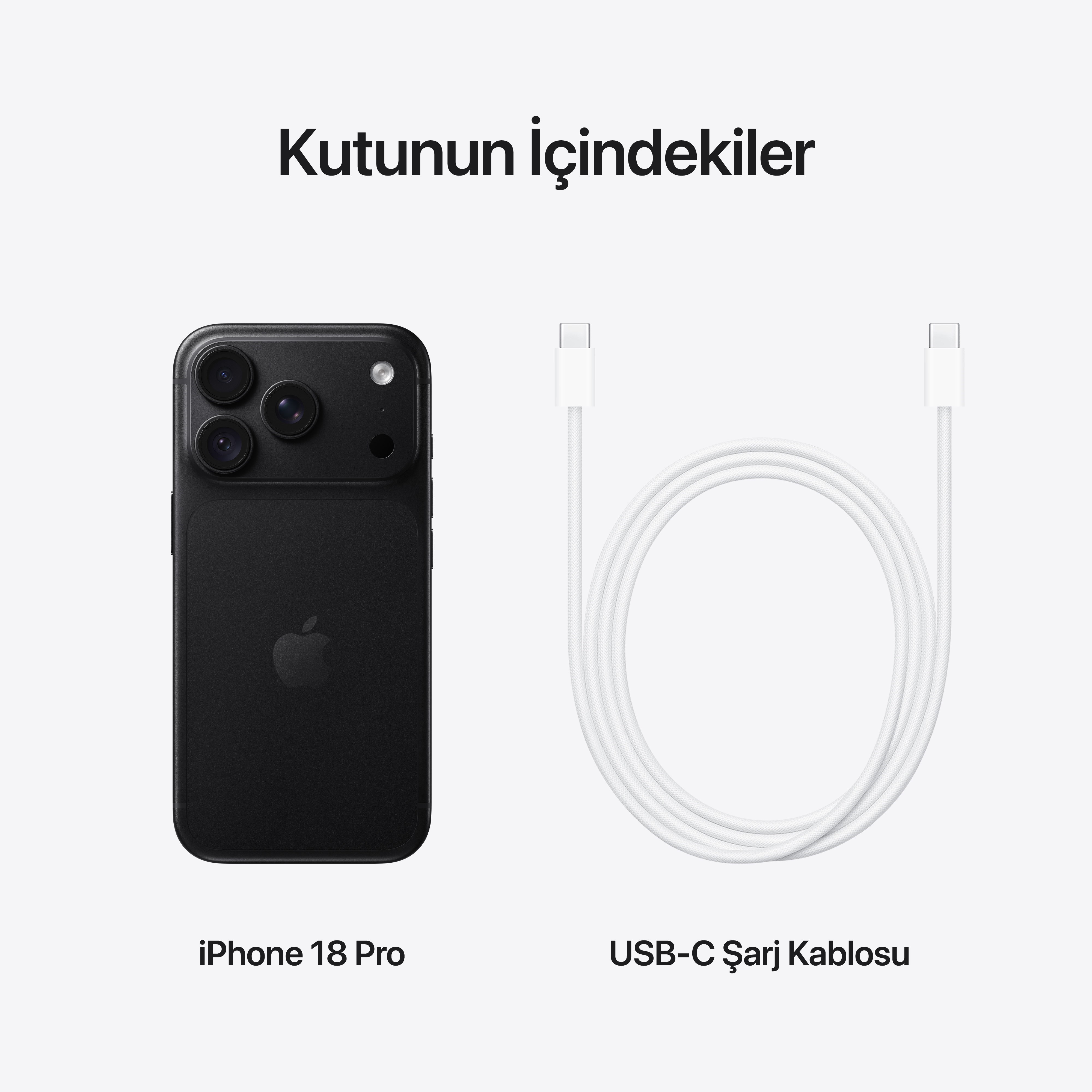 iPhone 18 Pro 256GB Siyah MJRP4TU/A
