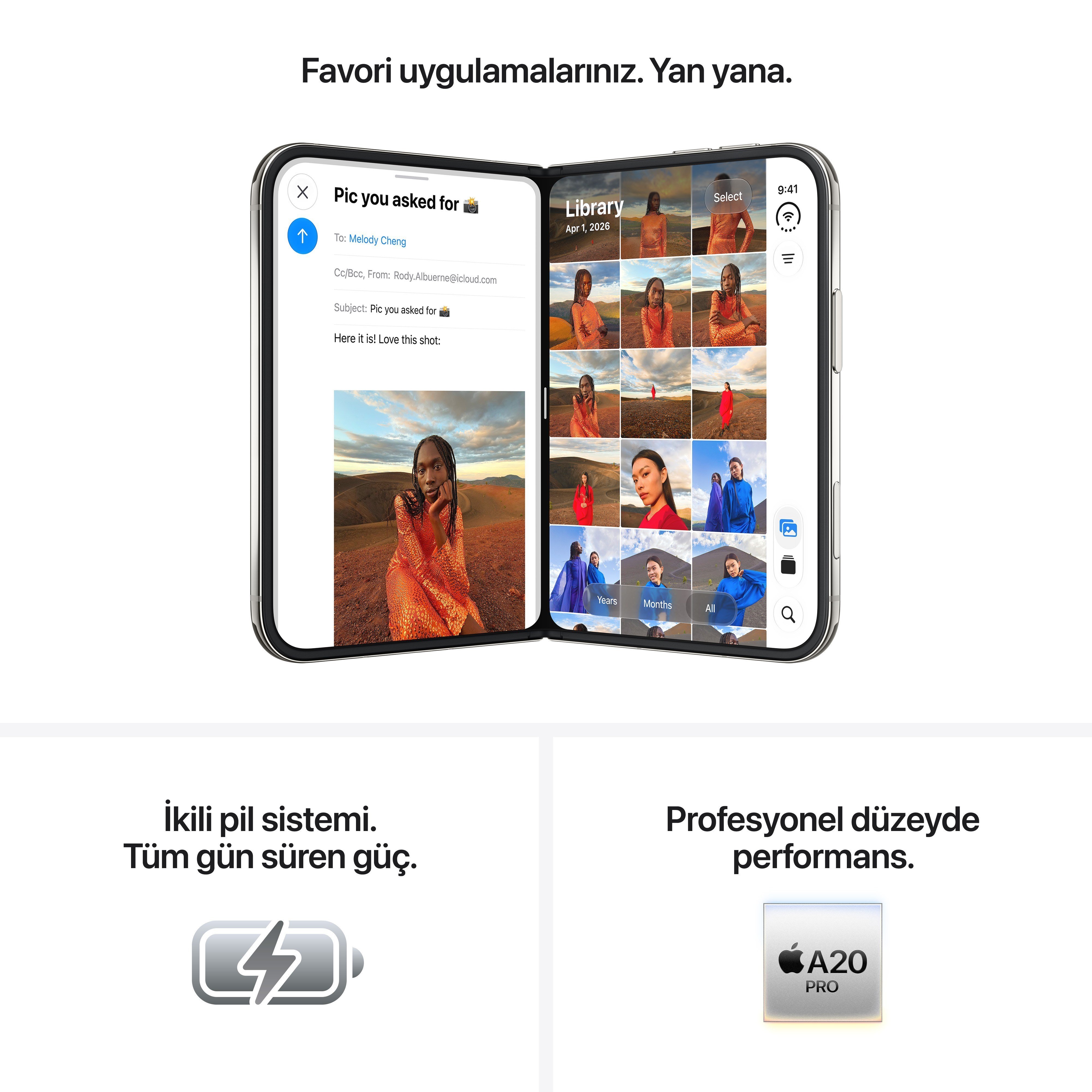 iPhone Duo 256GB Yıldız Rengi MK2D4TU/A