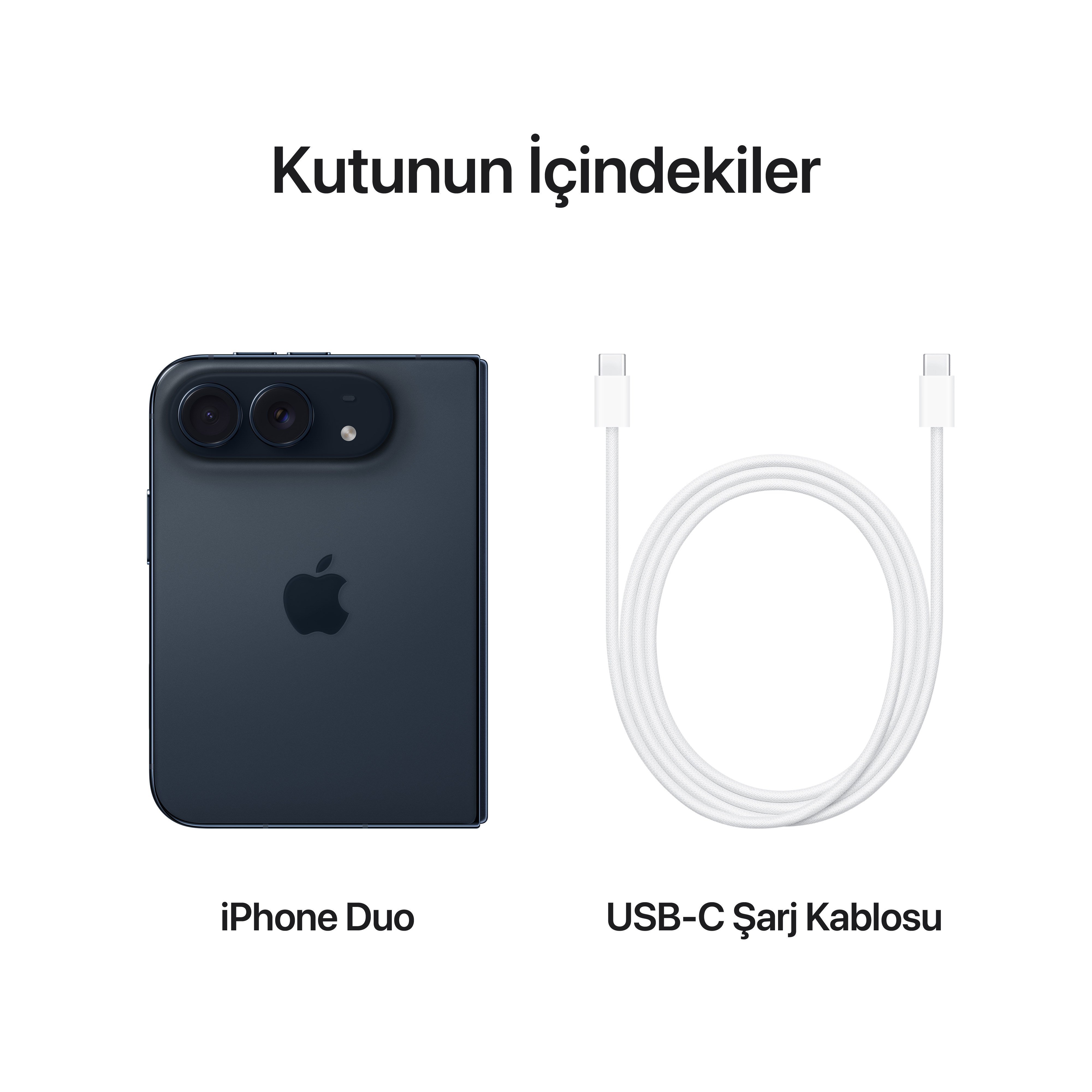 iPhone Duo 256GB Gece Rengi MK2E4TU/A