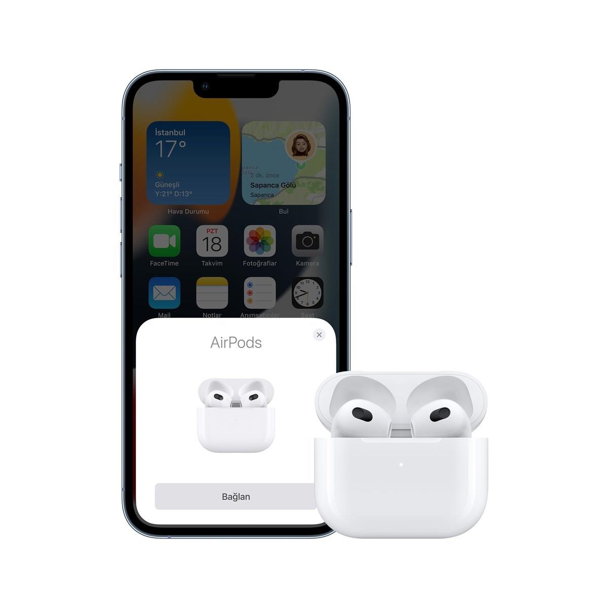 AirPods (3. nesil) ve MagSafe Şarj Kutusu MME73TU/A