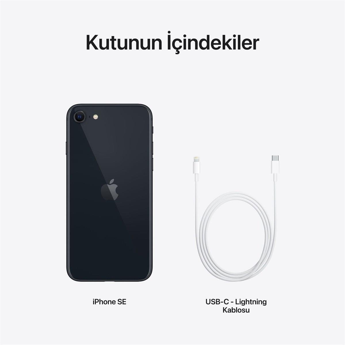 iPhone SE Gece Yarısı 64GB (3.nesil) MMXF3TU/A