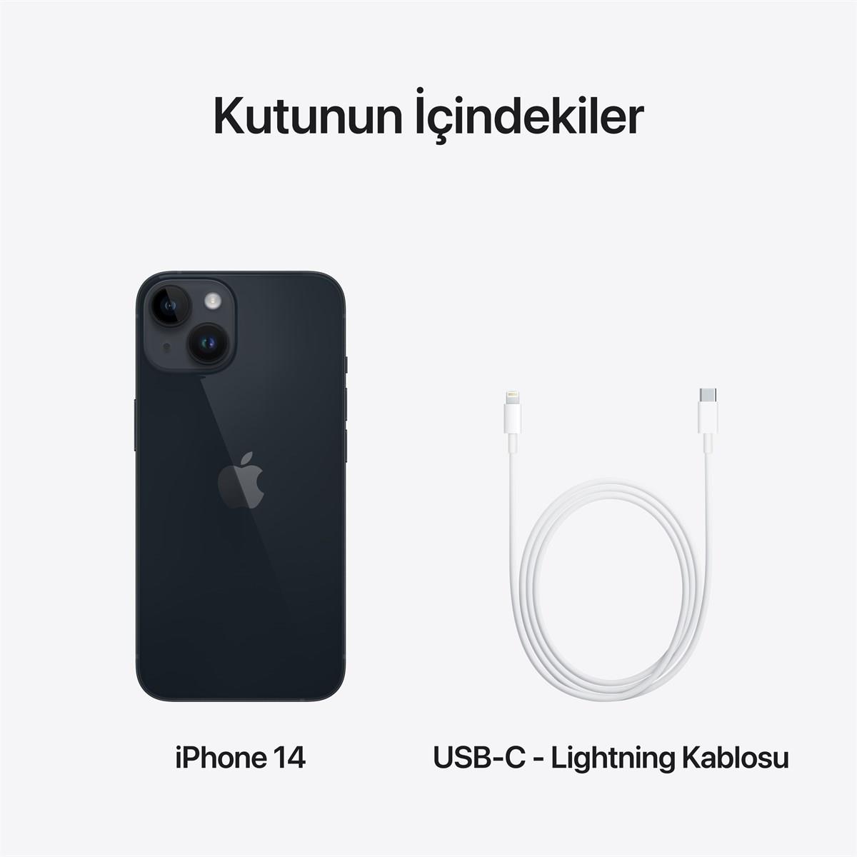 iPhone 14 Gece Yarısı 128GB MPUF3TU/A