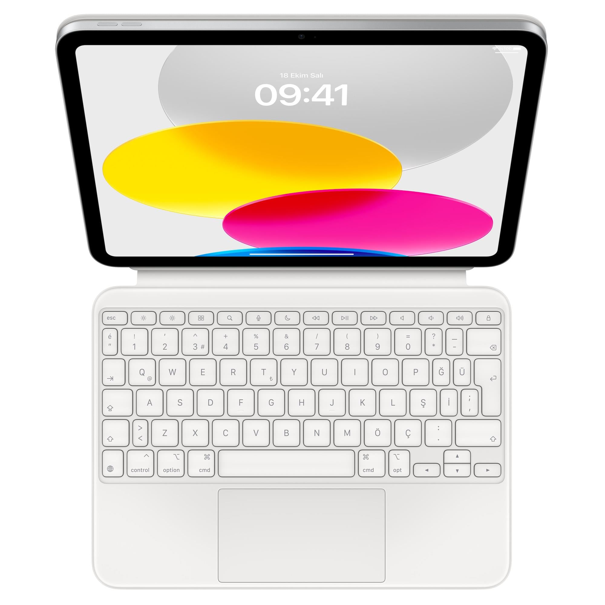 iPad (10. nesil) için Magic Keyboard Folio - Türkçe Q Klavye MQDP3TQ/A
