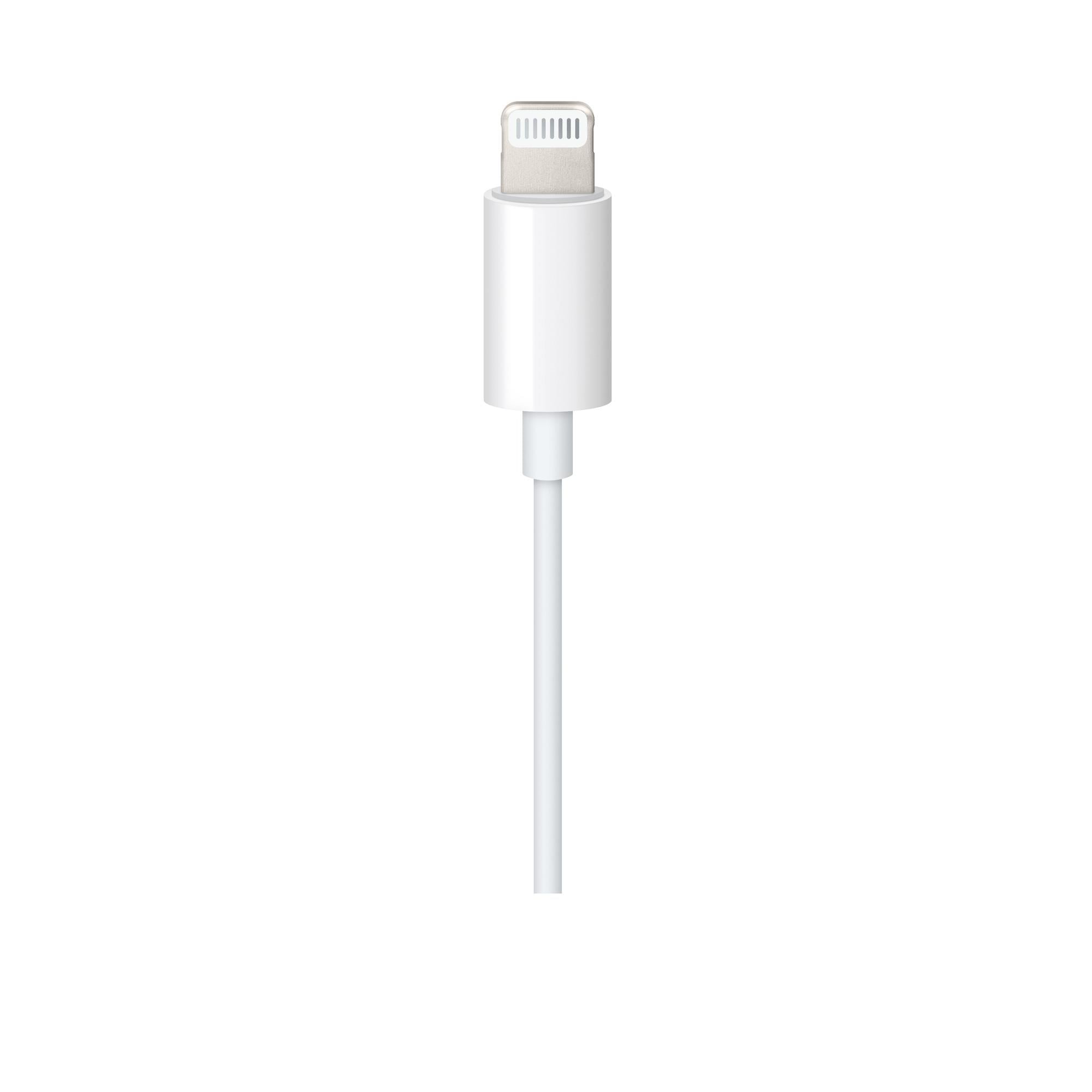 Apple Lightning - 3,5 mm Ses Kablosu (1,2 m) - Beyaz MR2C2ZM/A