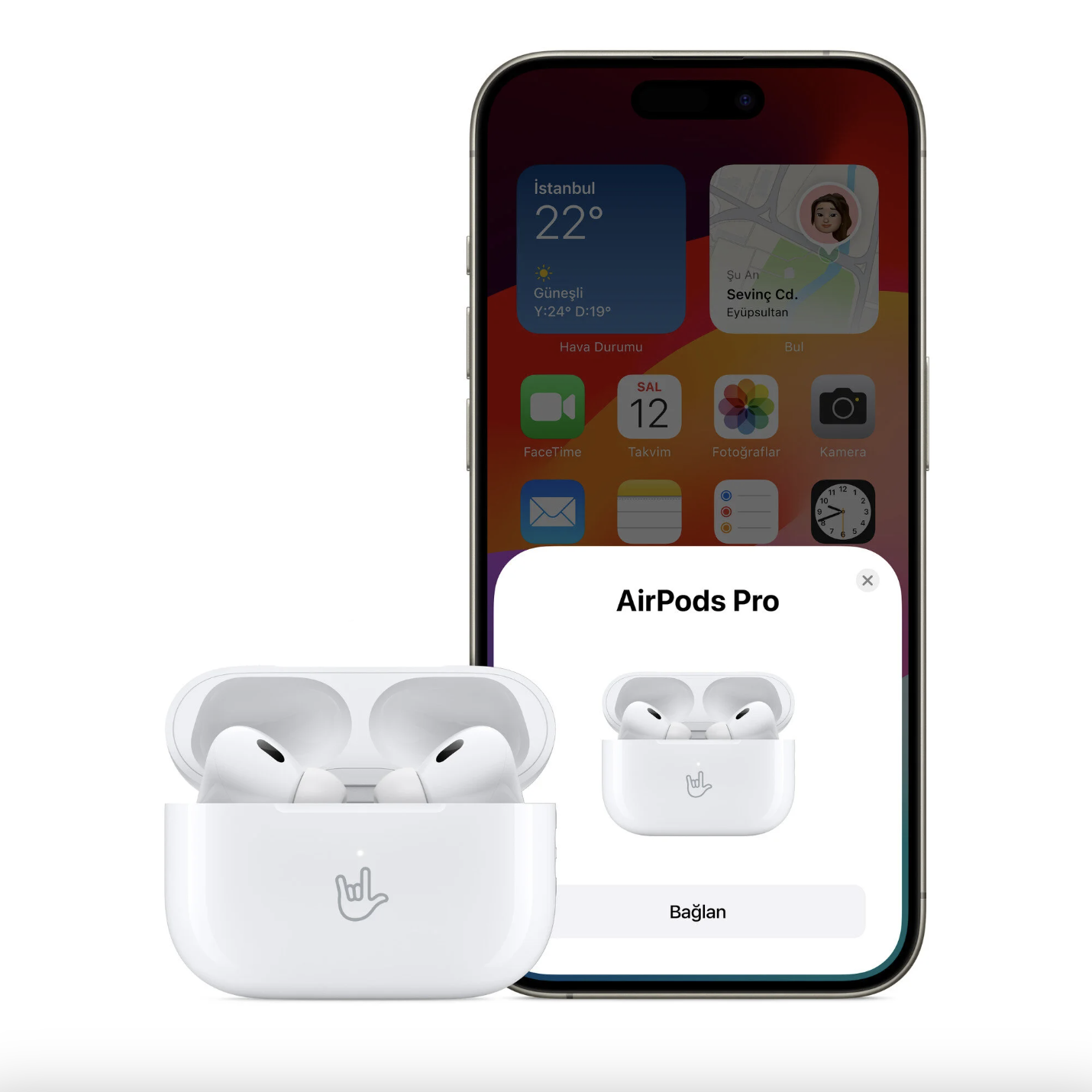AirPods Pro (2.nesil) MagSafe Şarj (USB‑C) MTJV3TU/A