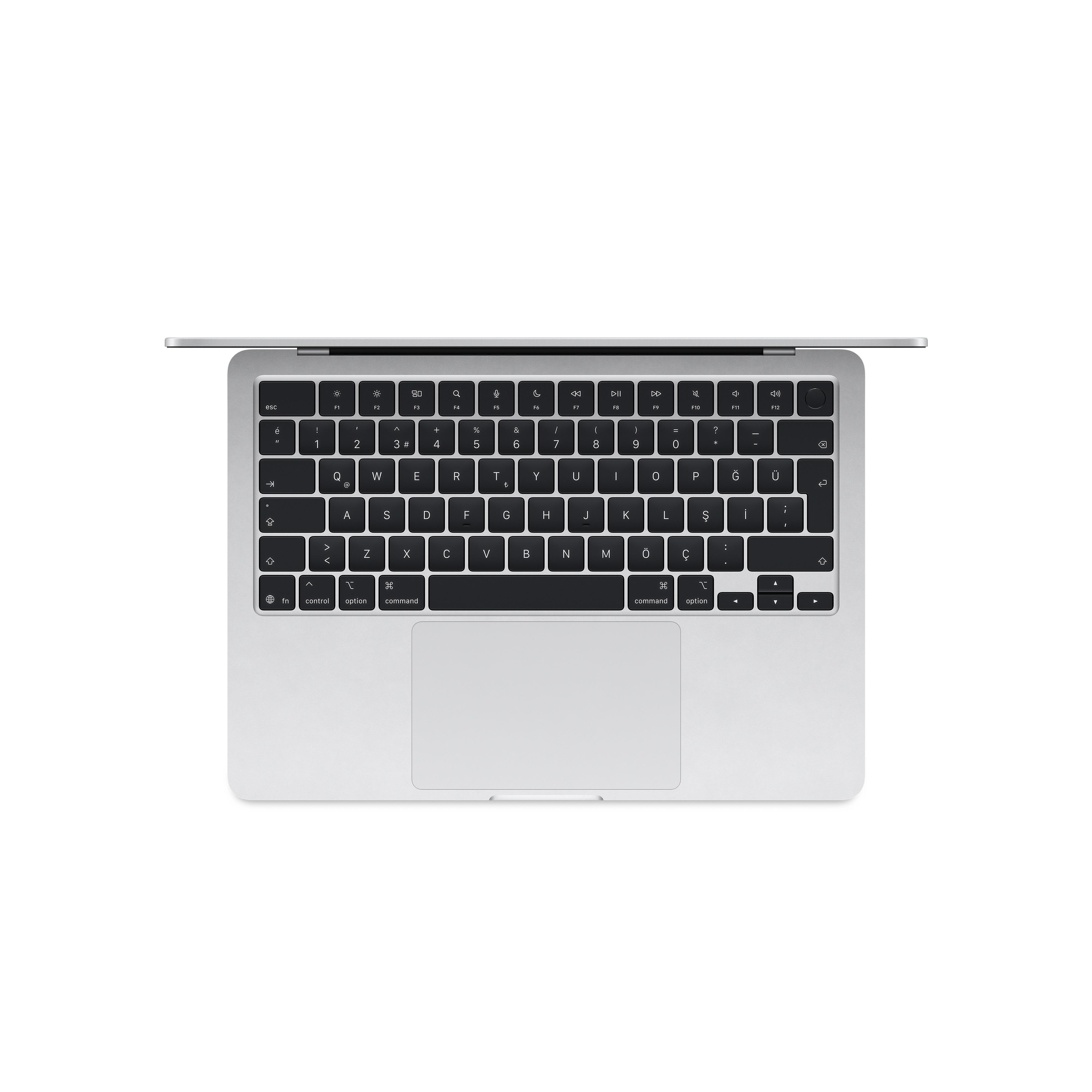 MacBook Air 13'' 10-Core CPU 8-Core GPU Apple M4 / 16GB / 256GB SSD / Gümüş MW0W3TU/A