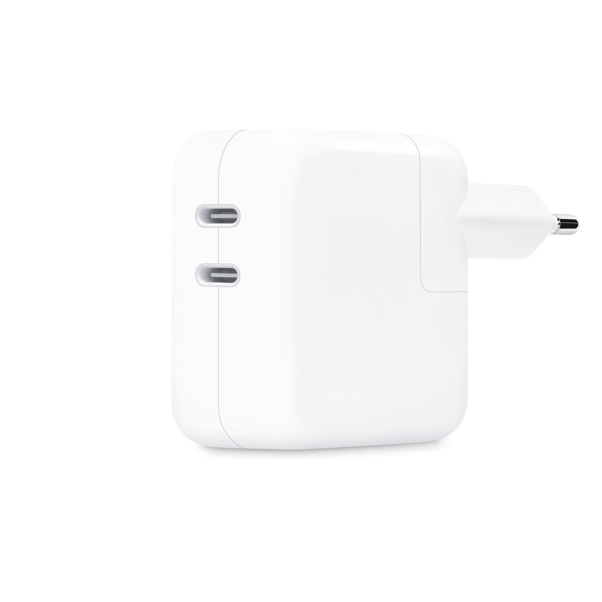 Apple 35 W Çift USB-C Bağlantı Noktalı Güç Adaptörü MW2K3TU/A
