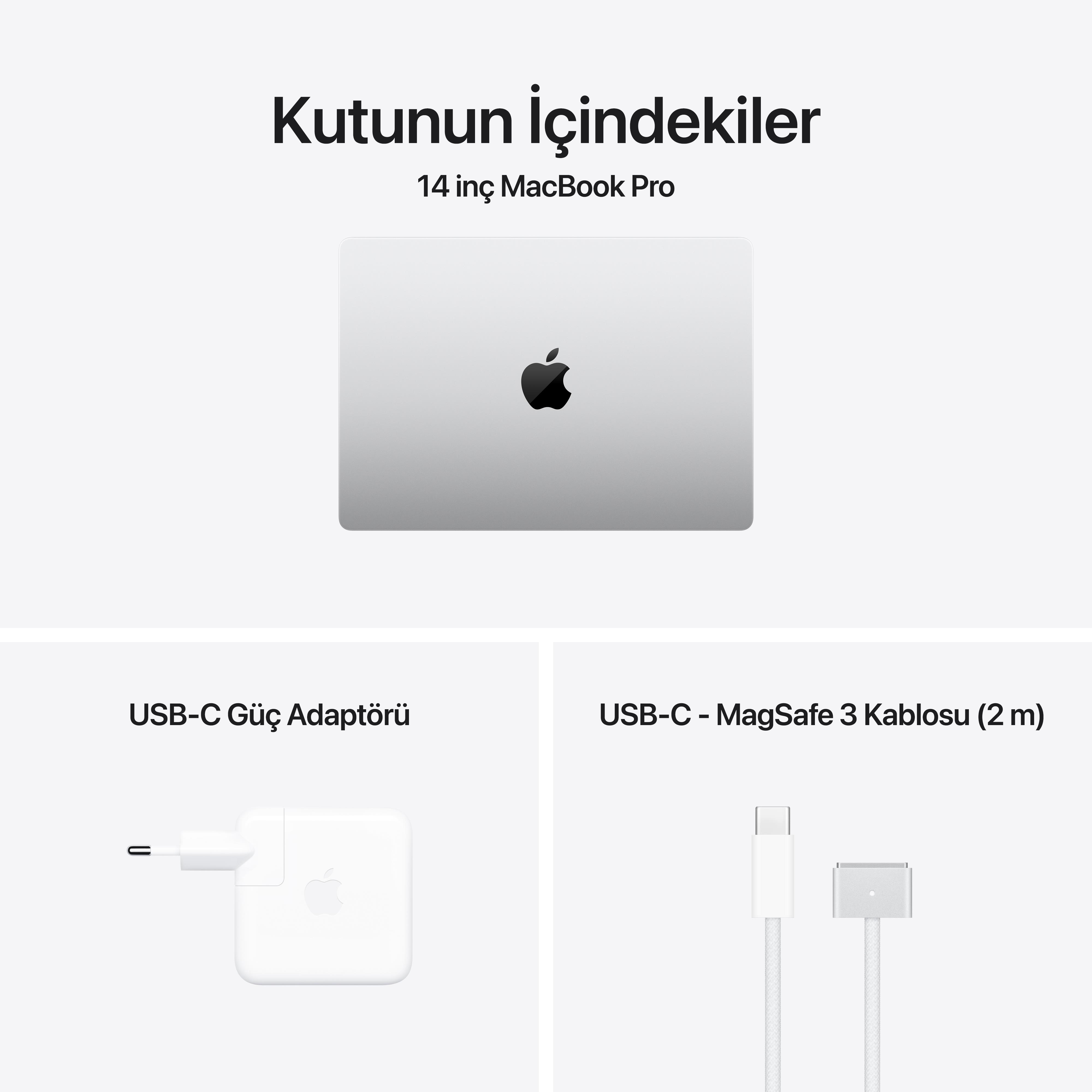 MacBook Pro 14'' 10-Core CPU 10-Core GPU Apple M4 16GB 512GB SSD Silver MW2W3TU/A
