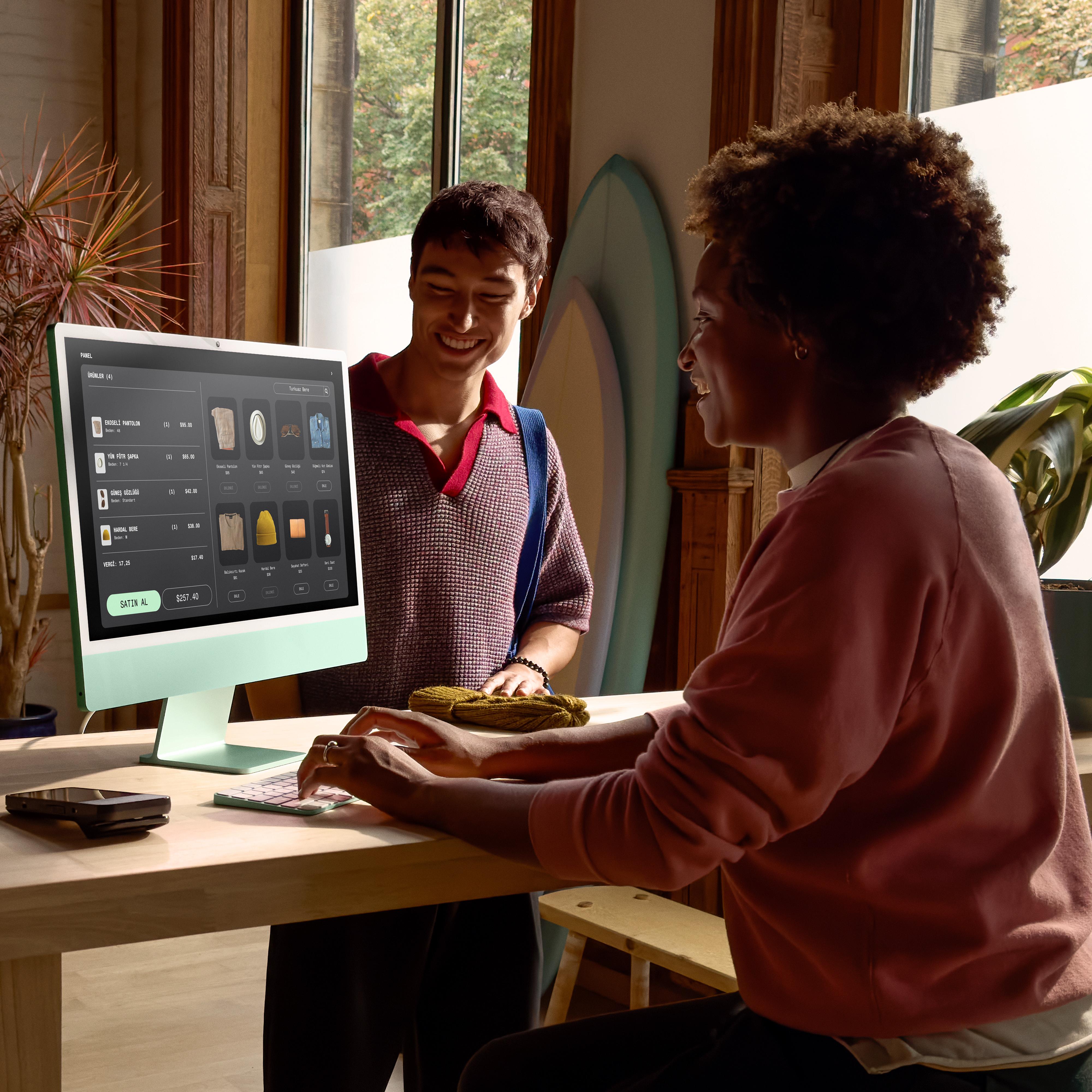 iMac 24'' Retina 4.5K Apple M4 / 8-Core CPU 8-Core GPU / 16GB / 256GB SSD / Mavi MWUF3TU/A