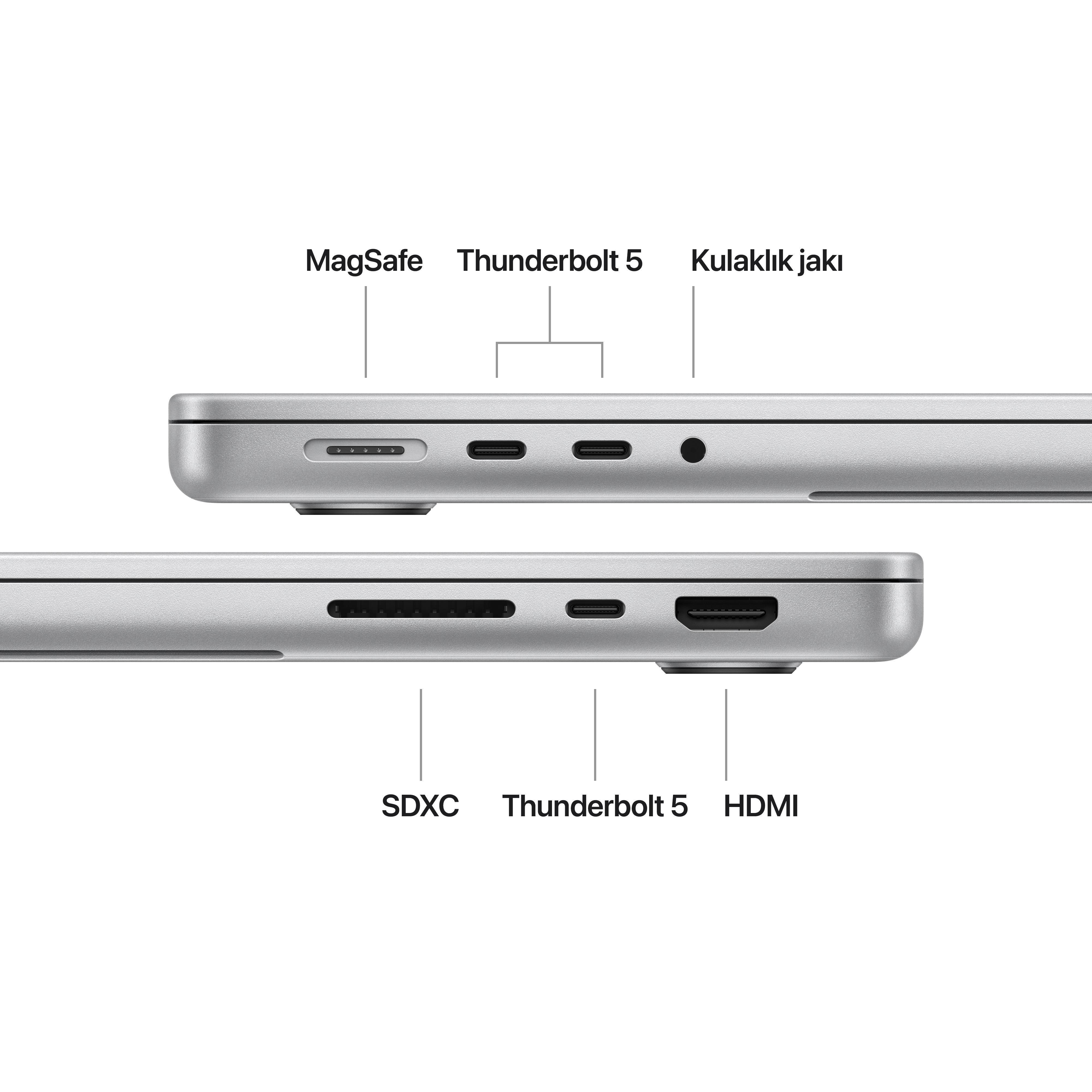 MacBook Pro 14'' 12-Core CPU 16-Core GPU Apple M4 Pro 24GB 512GB SSD Silver MX2E3TU/A