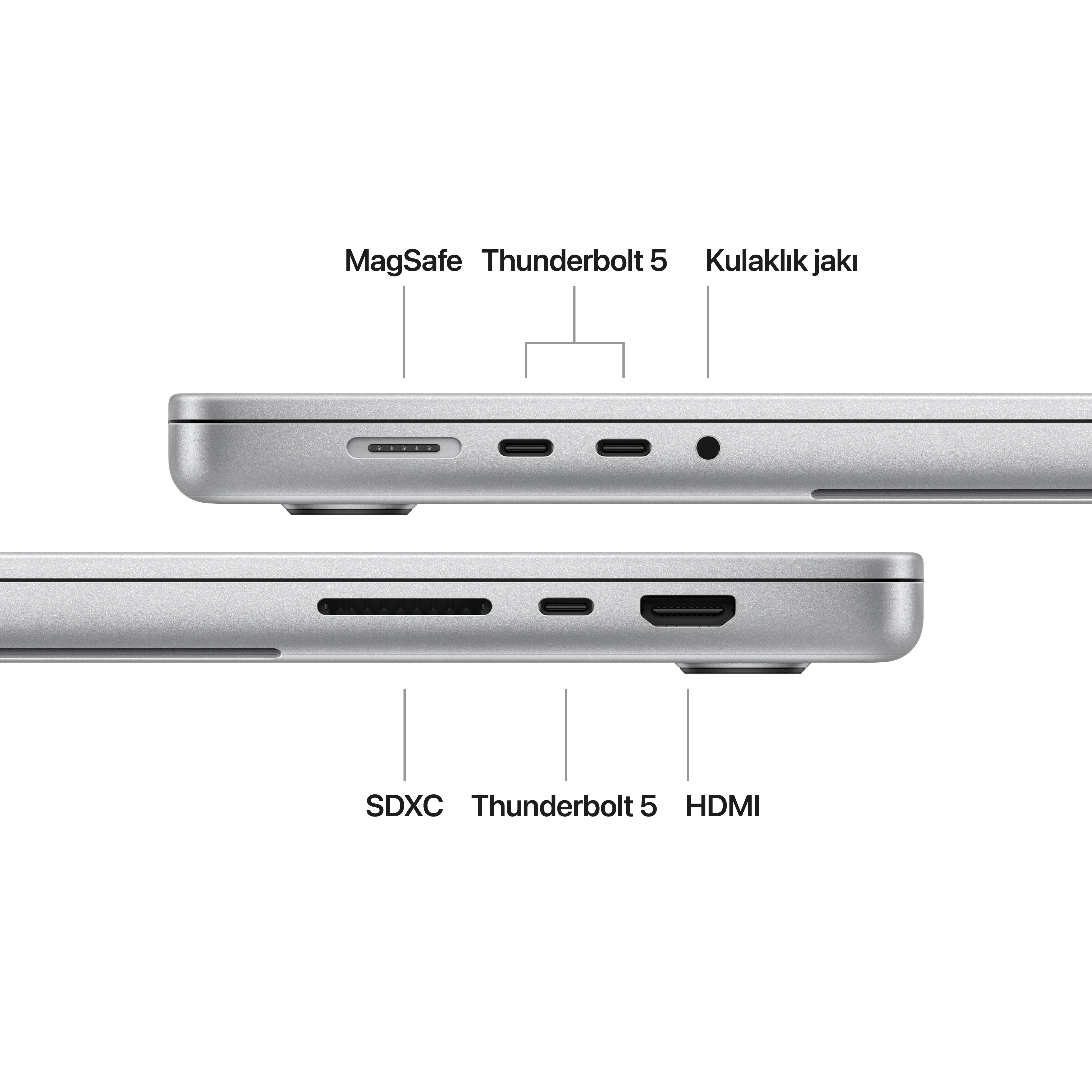 MacBook Pro 16'' 14-Core CPU 20-Core GPU Apple M4 Pro 24GB 512GB SSD Silver MX2T3TU/A