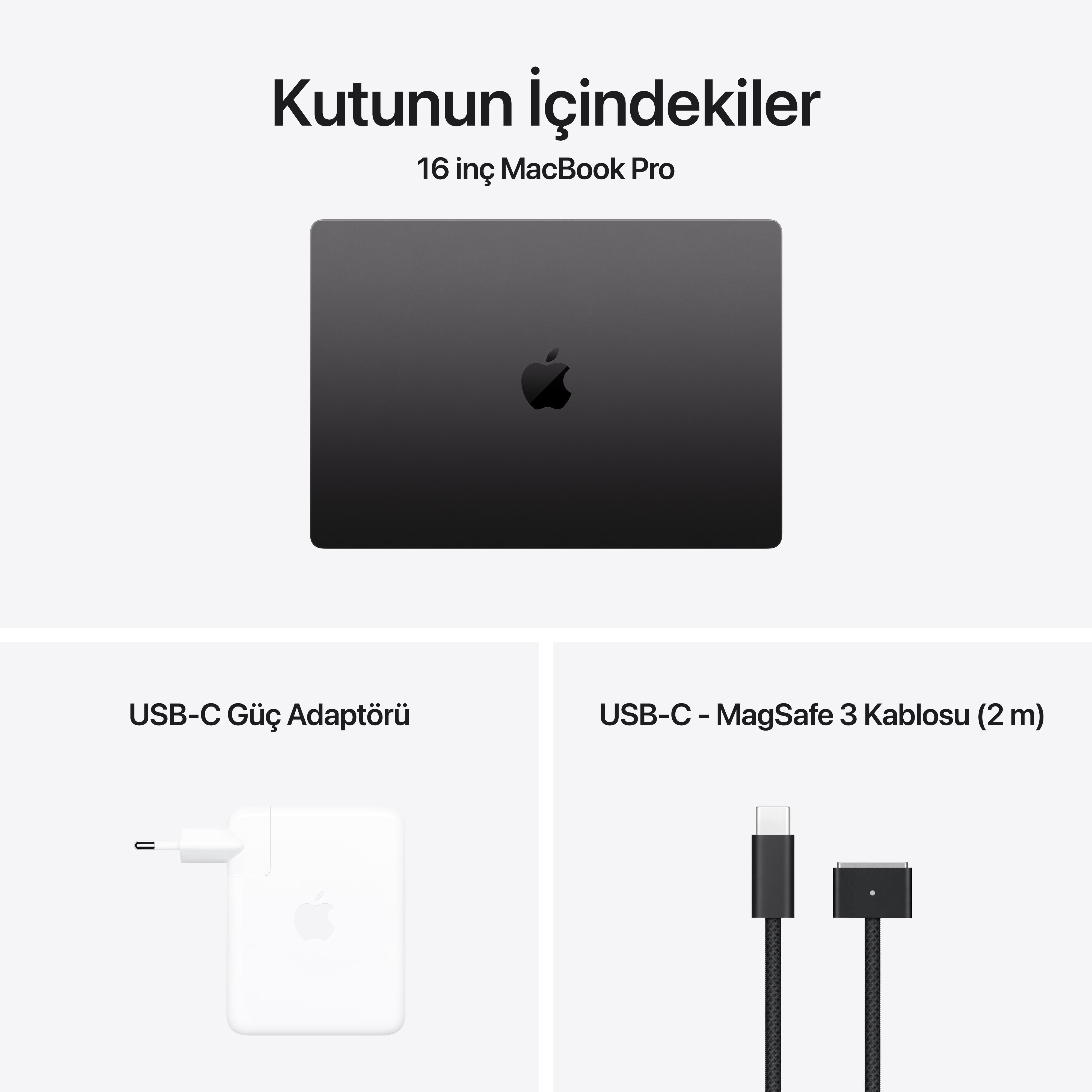 MacBook Pro 16'' 14-Core CPU 20-Core GPU Apple M4 Pro 24GB 512GB SSD S.Black MX2X3TU/A