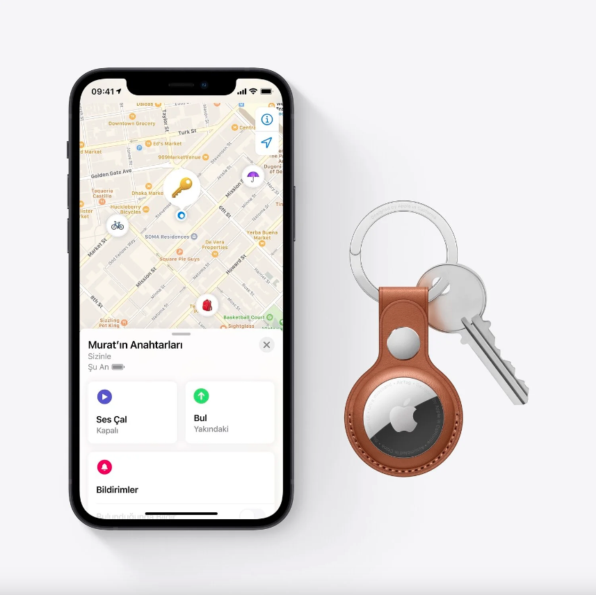 Apple AirTag (Tekli Paket) MX532TU/A