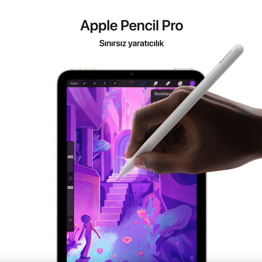 iPad mini (7.nesil) 8.3” Wi-Fi 256GB Uzay Grisi MXNA3TU/A