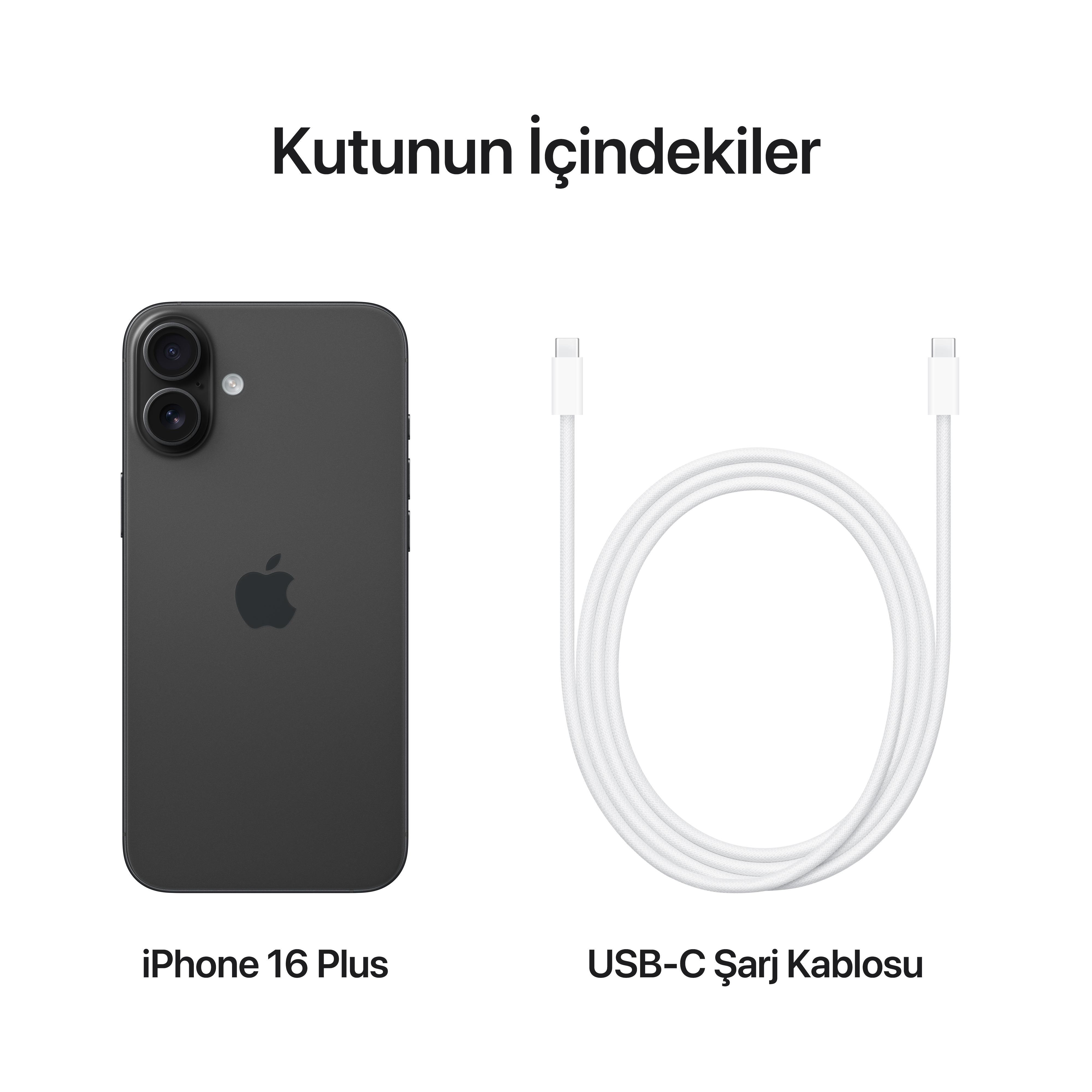 iPhone 16 Plus 128GB Siyah
