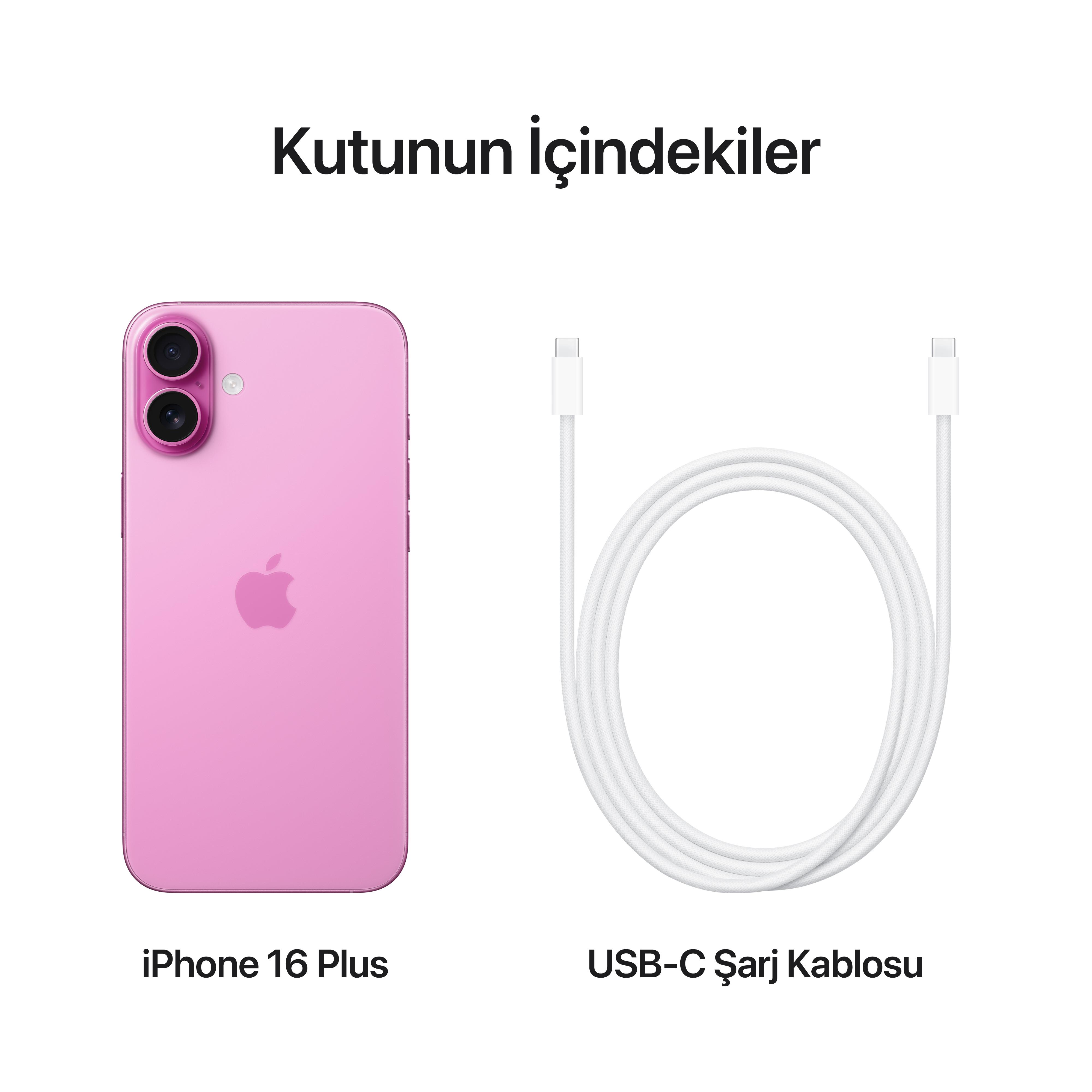 iPhone 16 Plus 128GB Pembe
