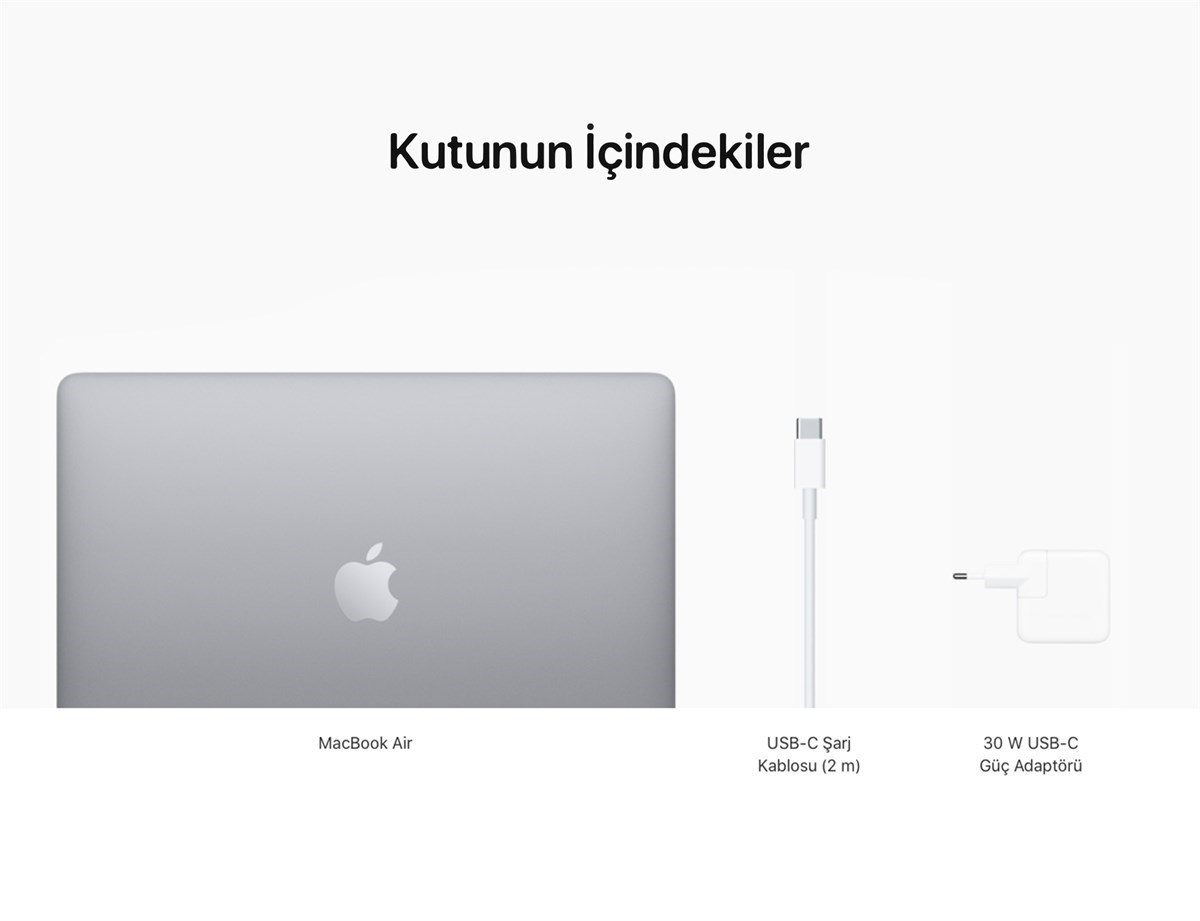 MacBook Air 13” 8-Core CPU 7-Core GPU Apple M1 16GB 512GB SSD S.Grey Z1240009L