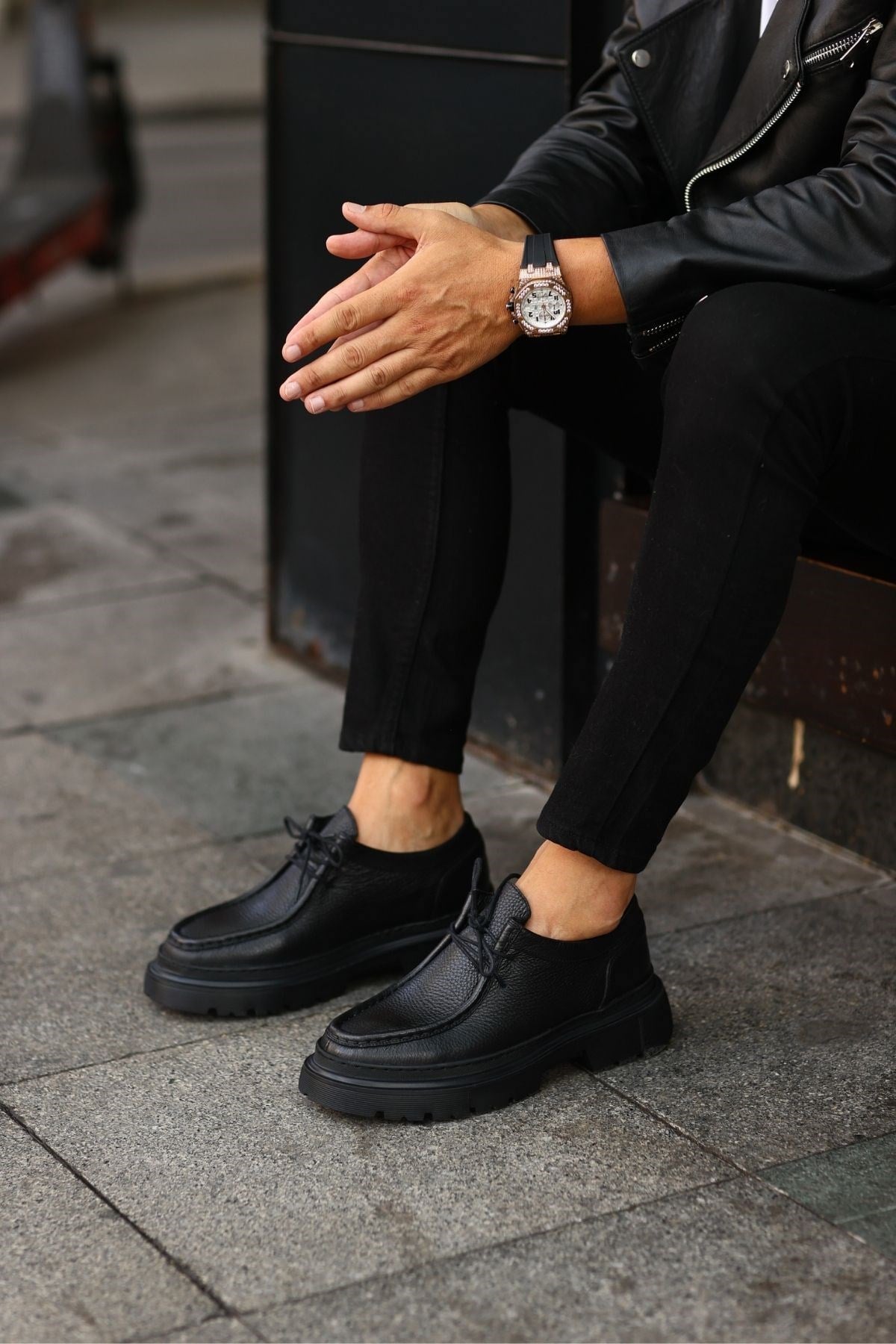 Serhat Özköroğlu-Syh Erkek Sneakers Siyah