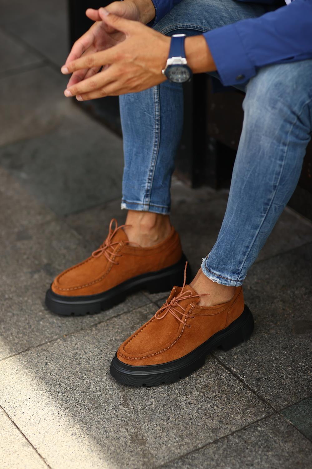 Serhat Özköroğlu-Taba Sneakers Taba