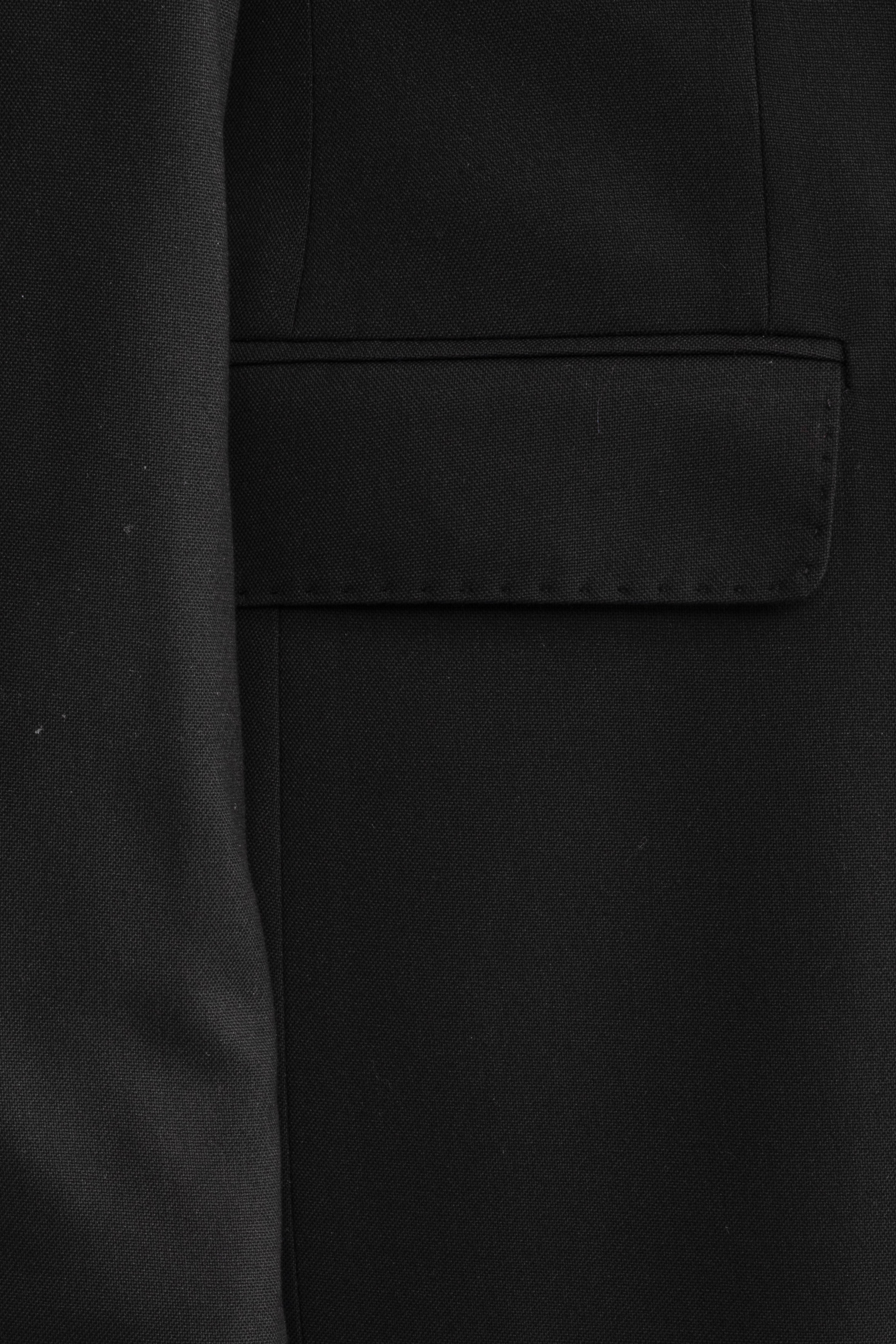 Takım Elbise Kruvaze SlimFit Siyah SD42160