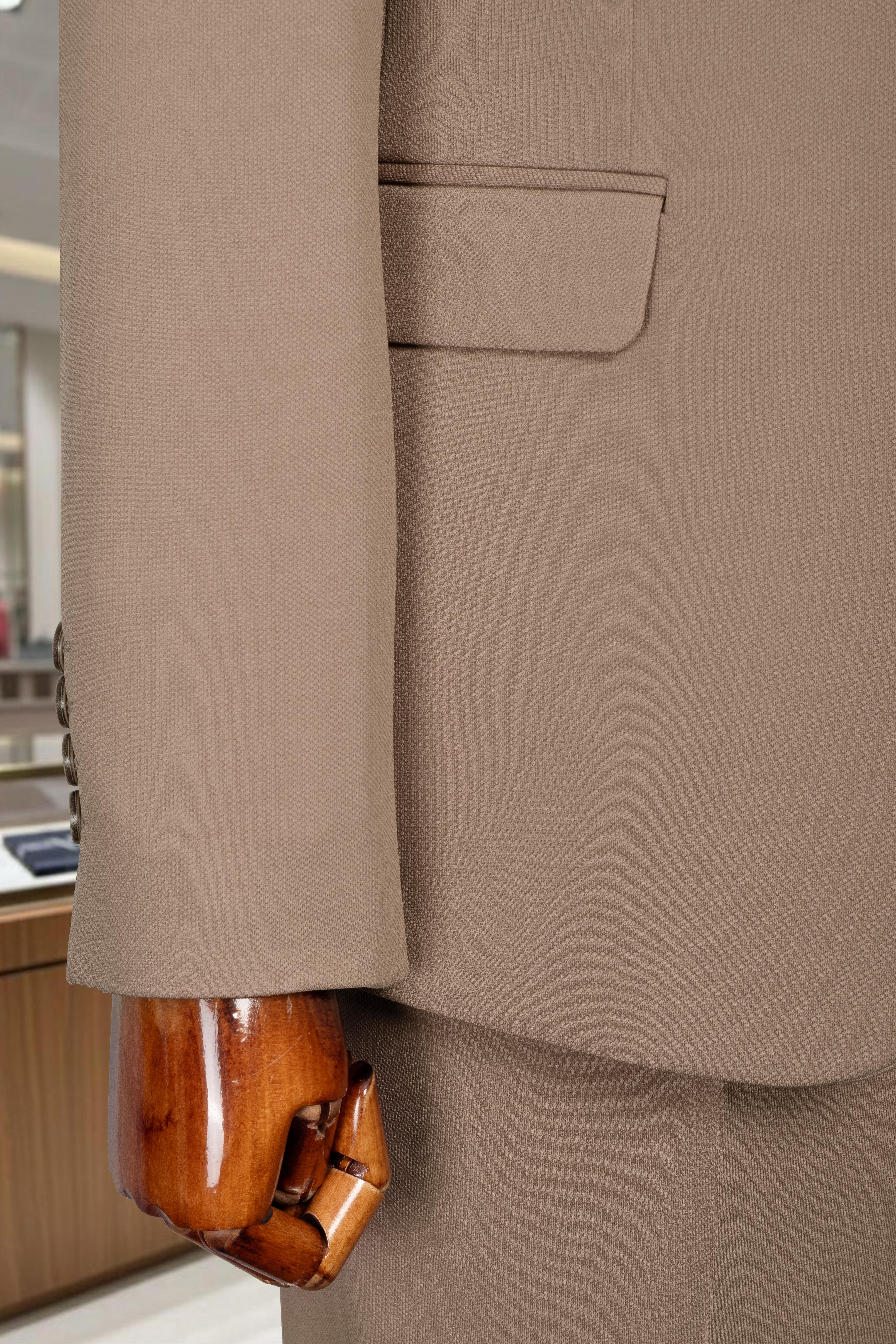 Takım Elbise Yelekli SlimFit A.Kahve SD42259