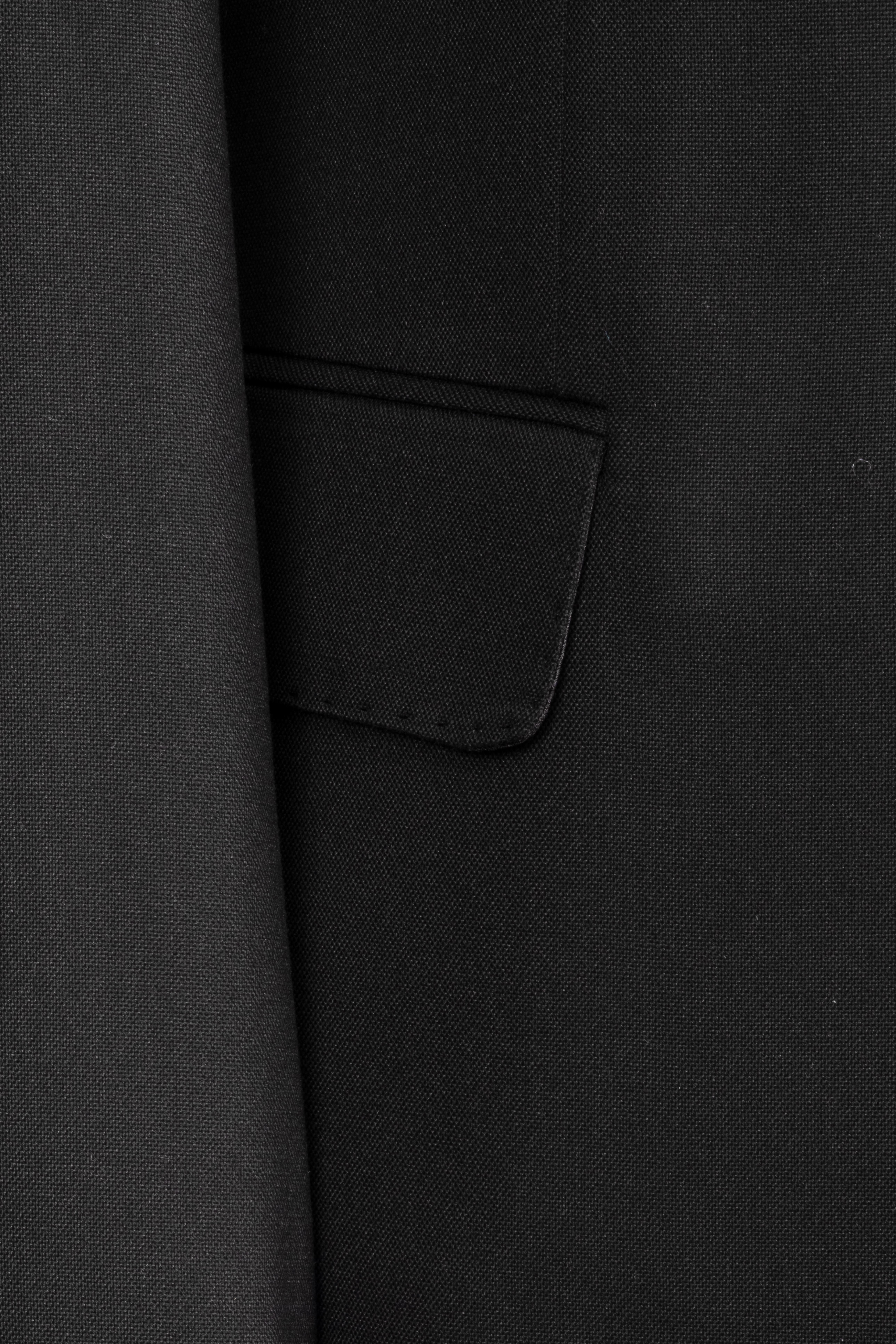 Takım Elbise Yelekli SlimFit Siyah SD42162
