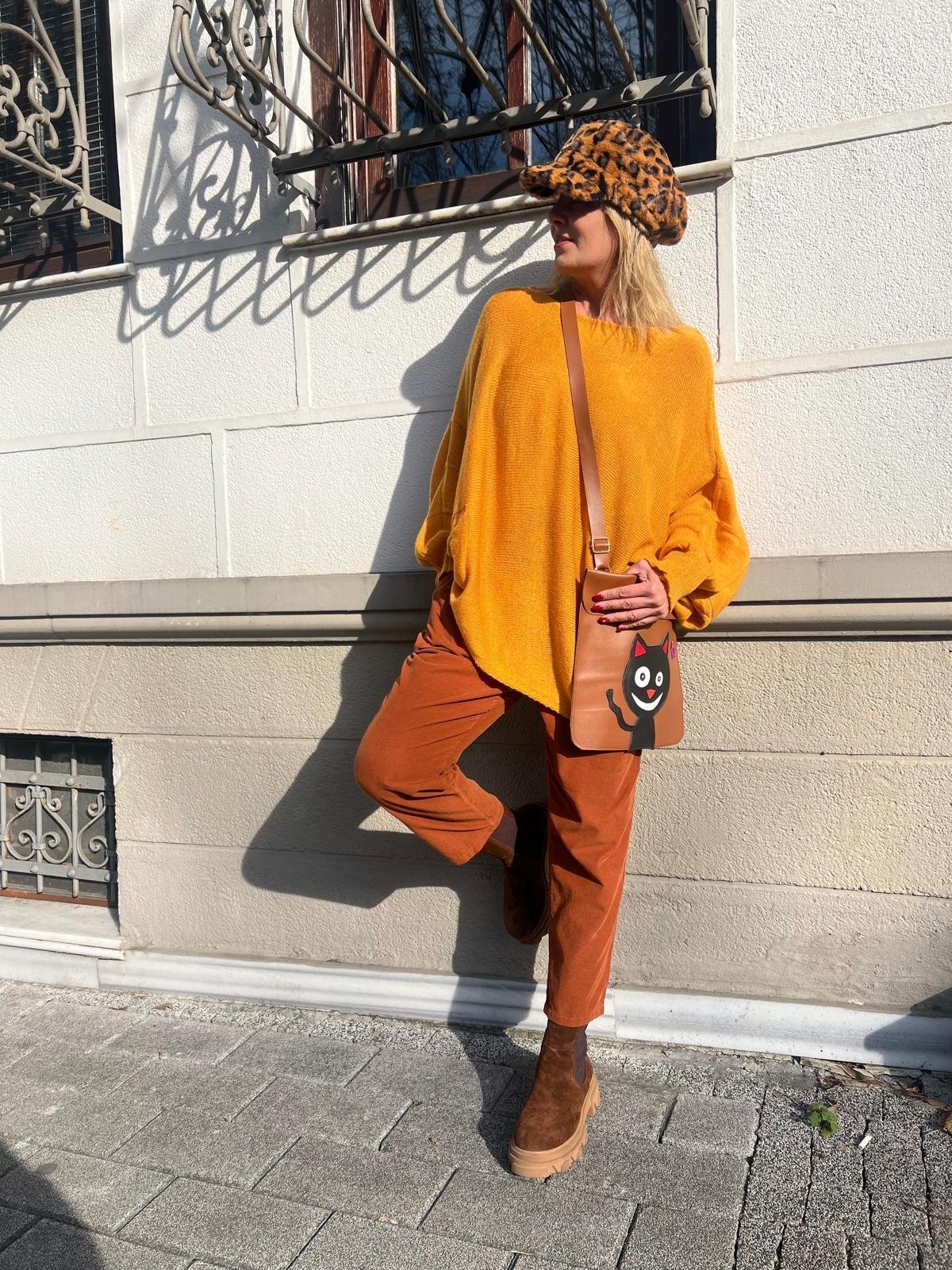 Asimetrik Tek Cep Triko