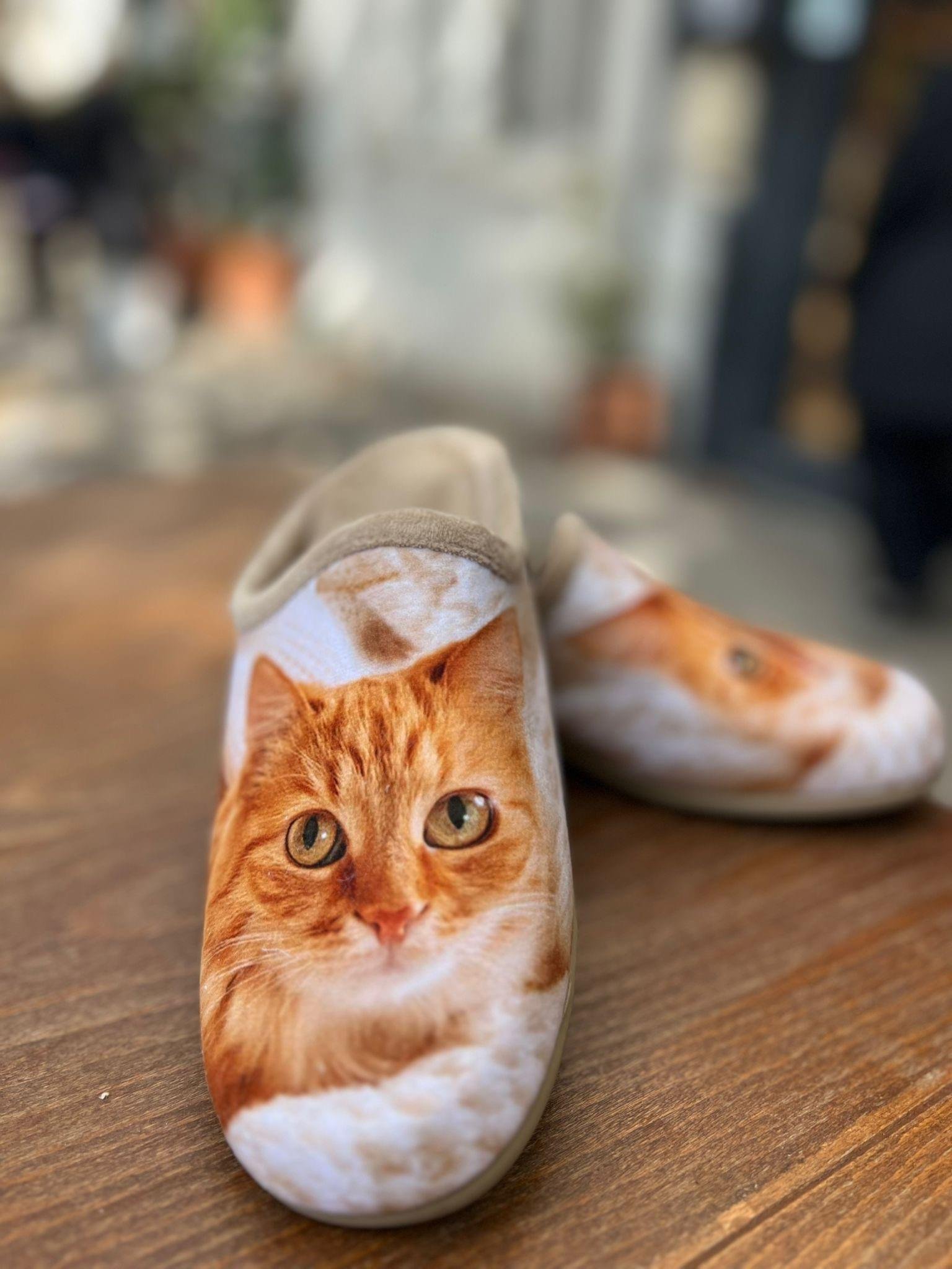 Bej Sarman Kedi Ev Terliği