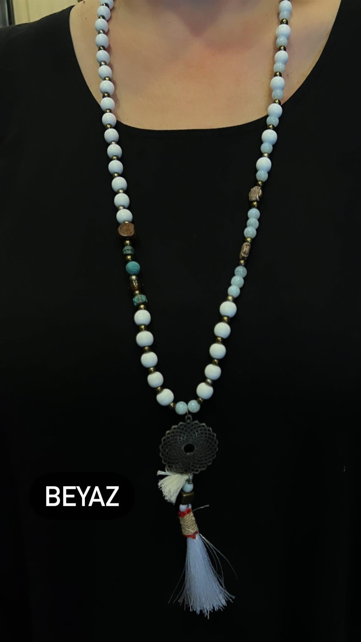 Beyaz İyilik Kolyesi