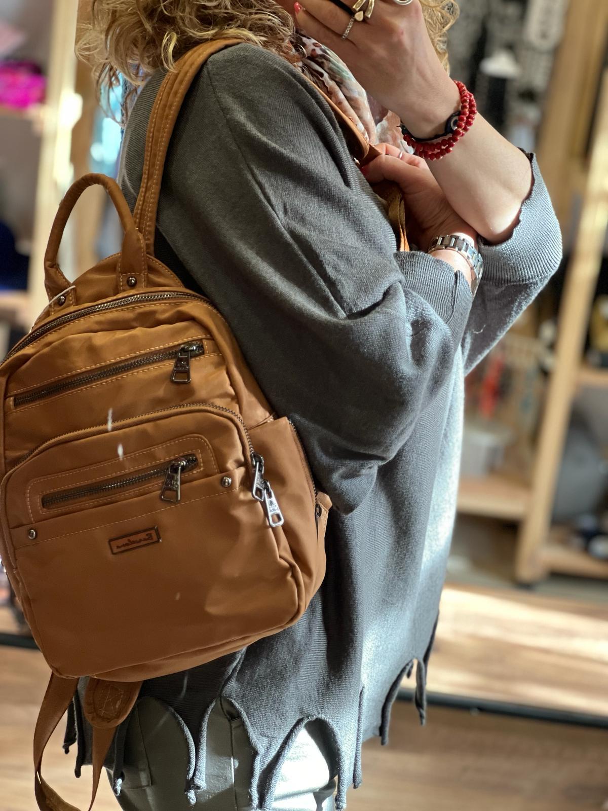 Camel Orta Boy Sırt Çantası