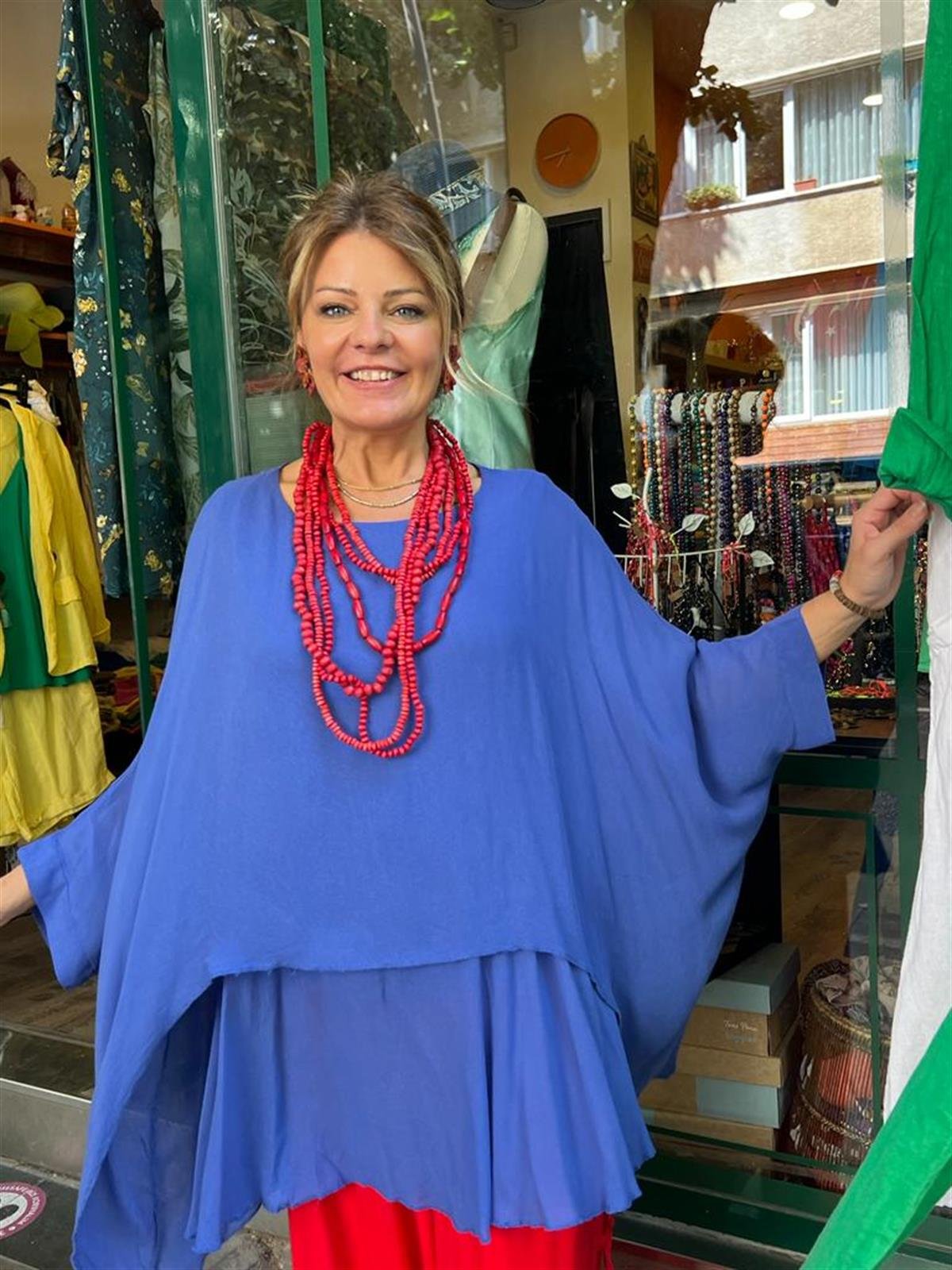 Çift Kat Tunik Bluz