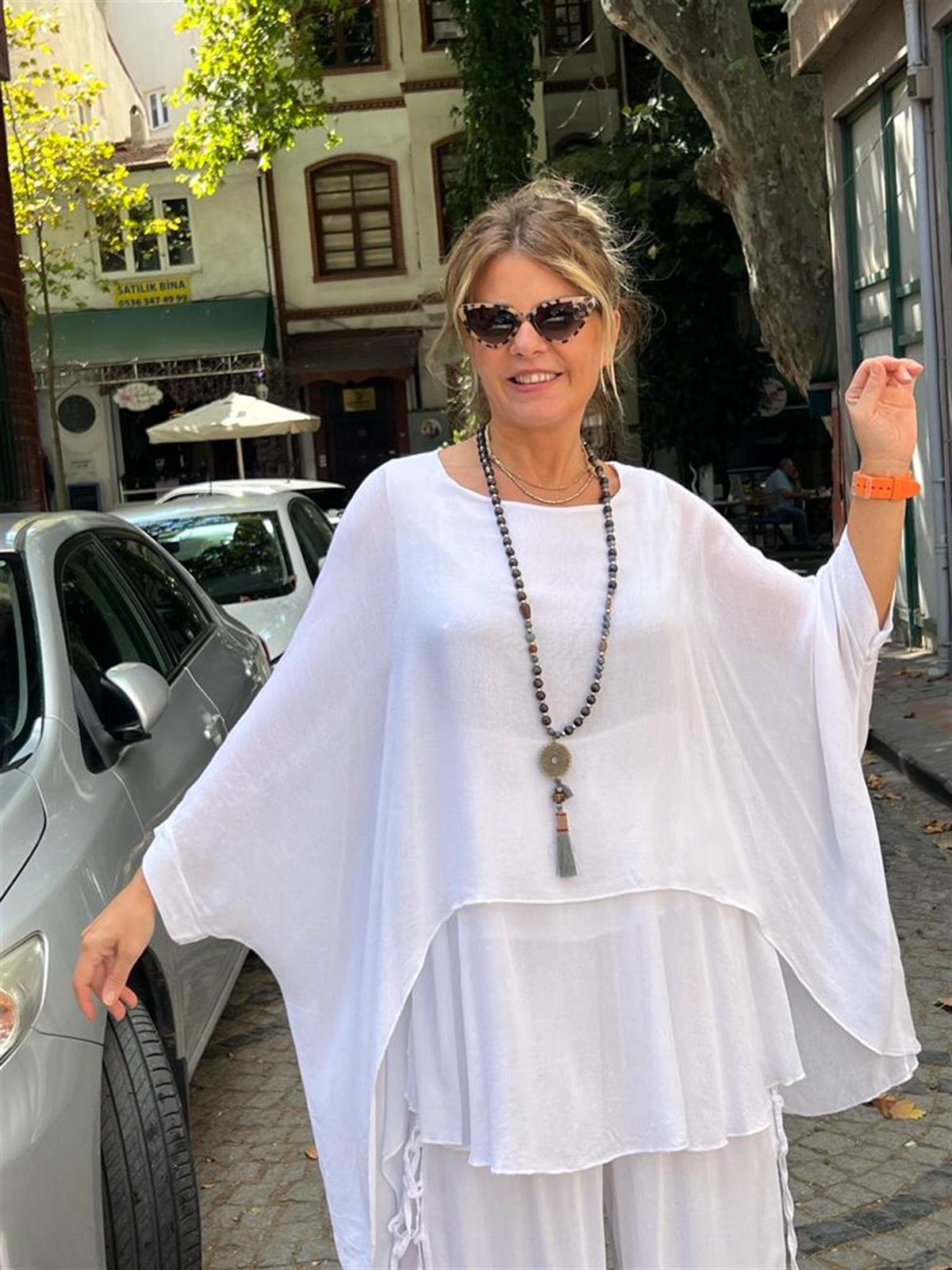 Çift Kat Tunik Bluz