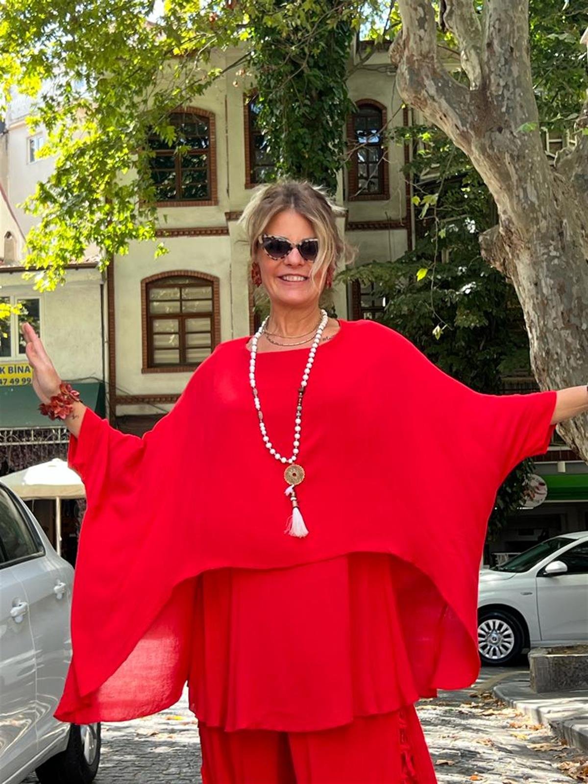 Çift Kat Tunik Bluz