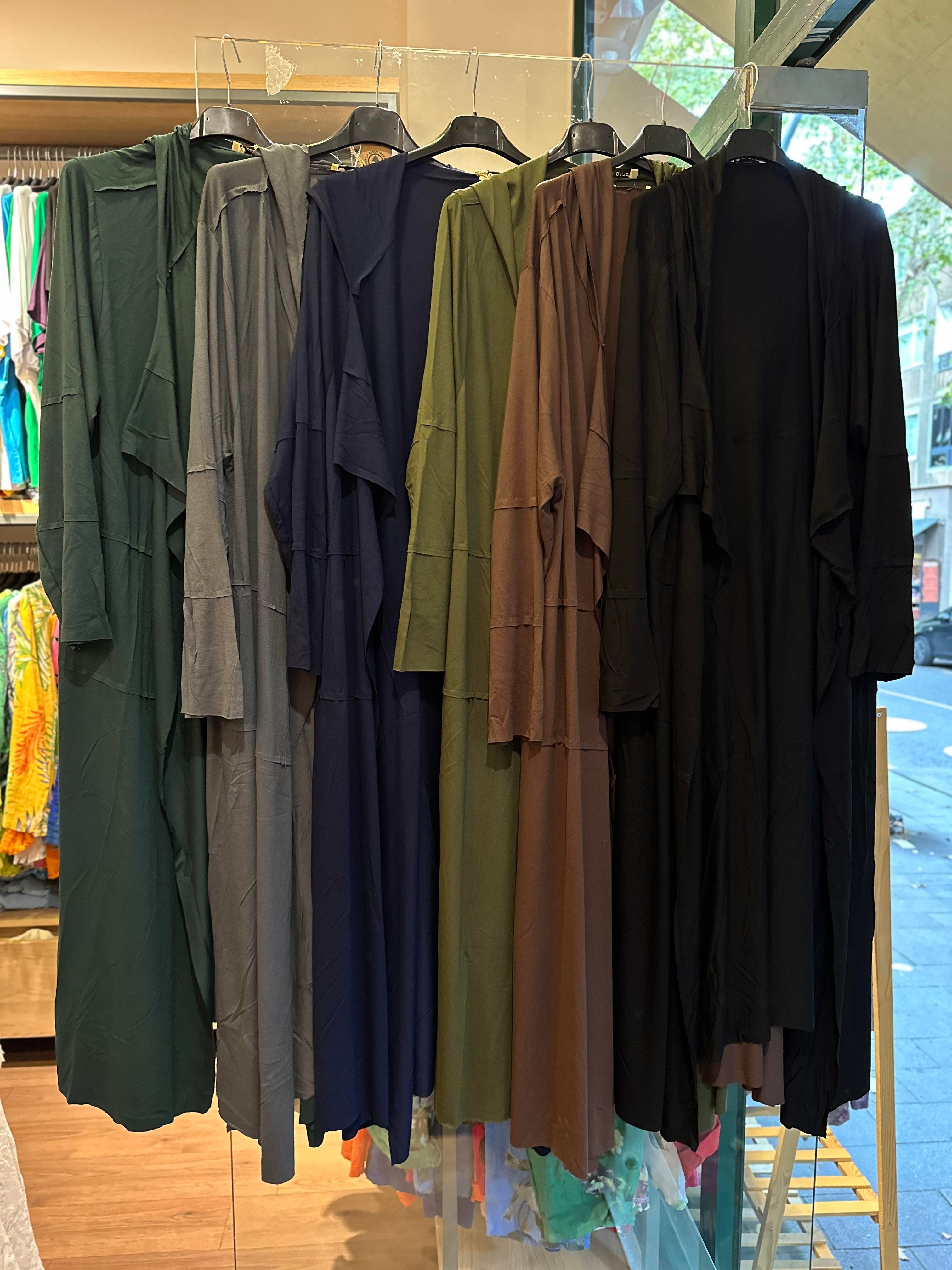 Kapüşonlu Kap Ceket