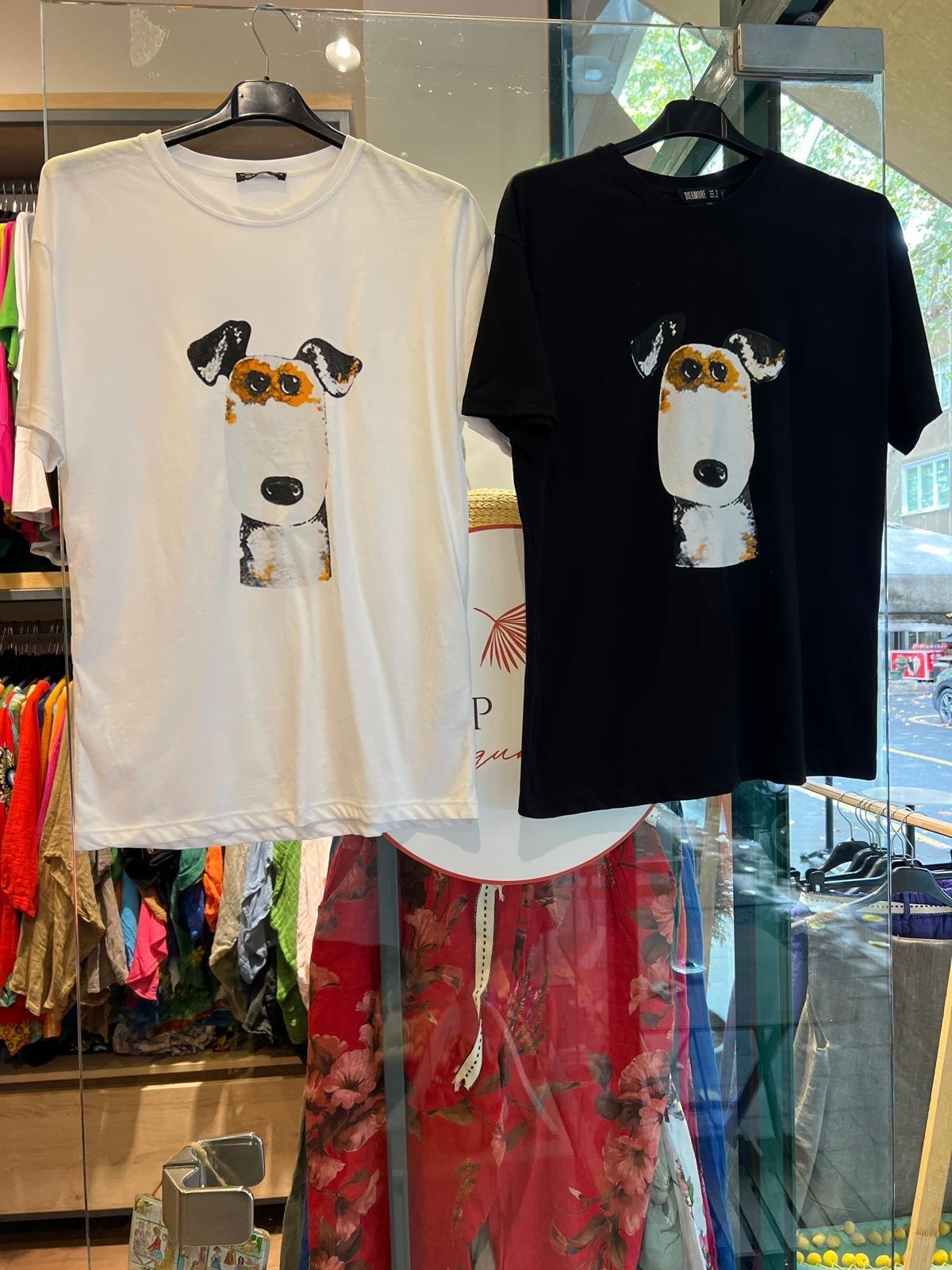 Köpek Baskılı Tshirt