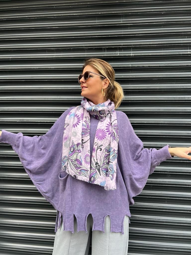 Yıkamalı Dilimli Triko