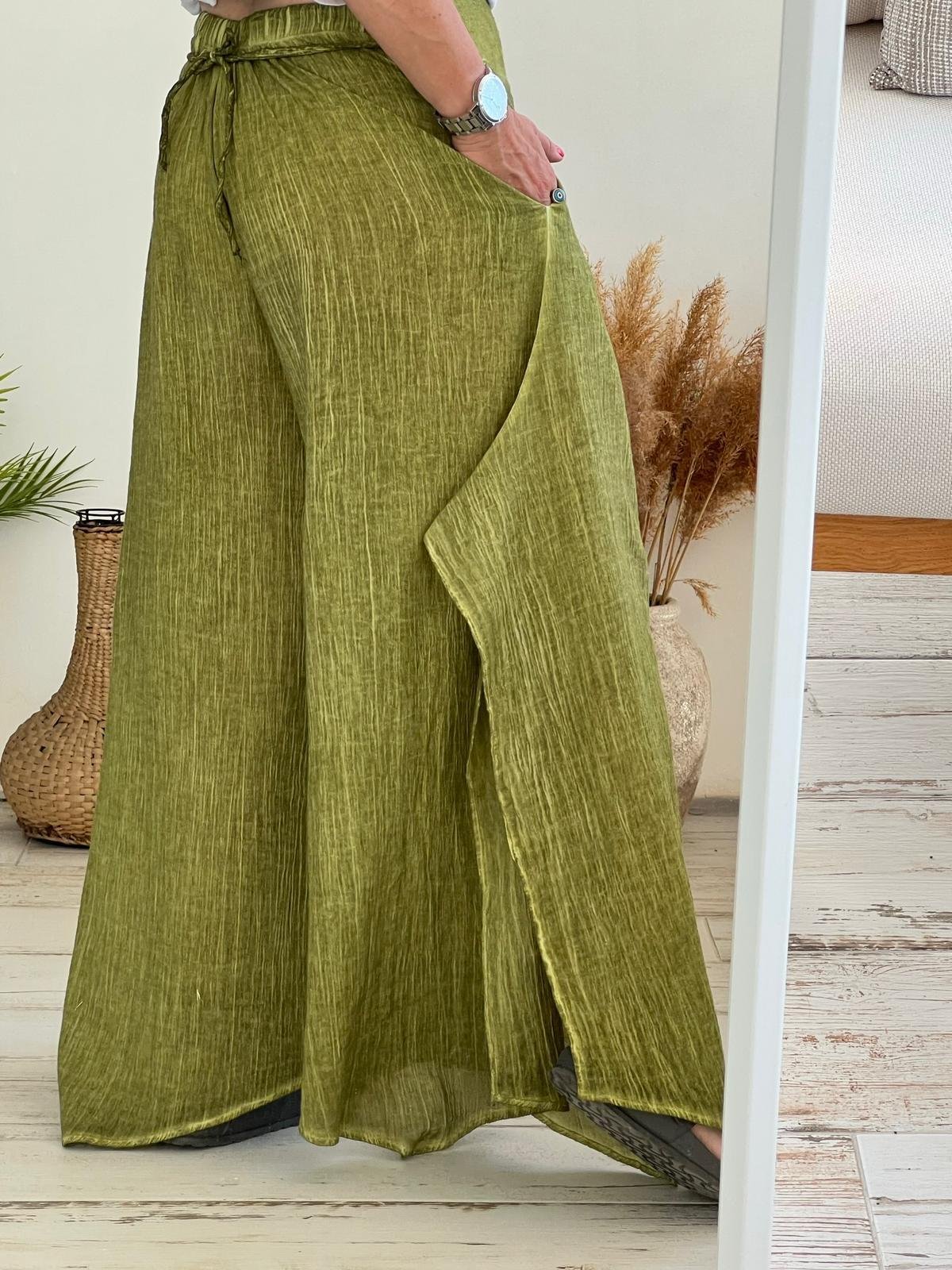 Yırtmaçlı Pantolon