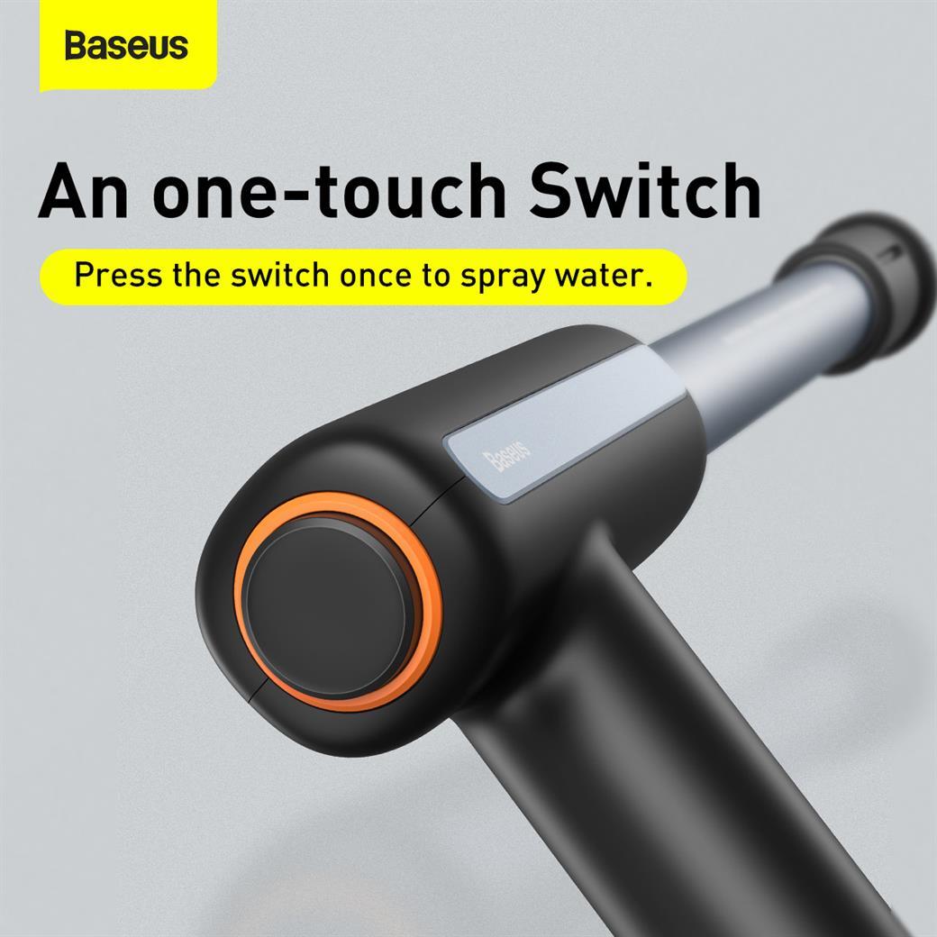 Baseus Clean Guard 2İn1 Araç Yıkama Başlığı Ve Hortumu 15 Metre N11.314