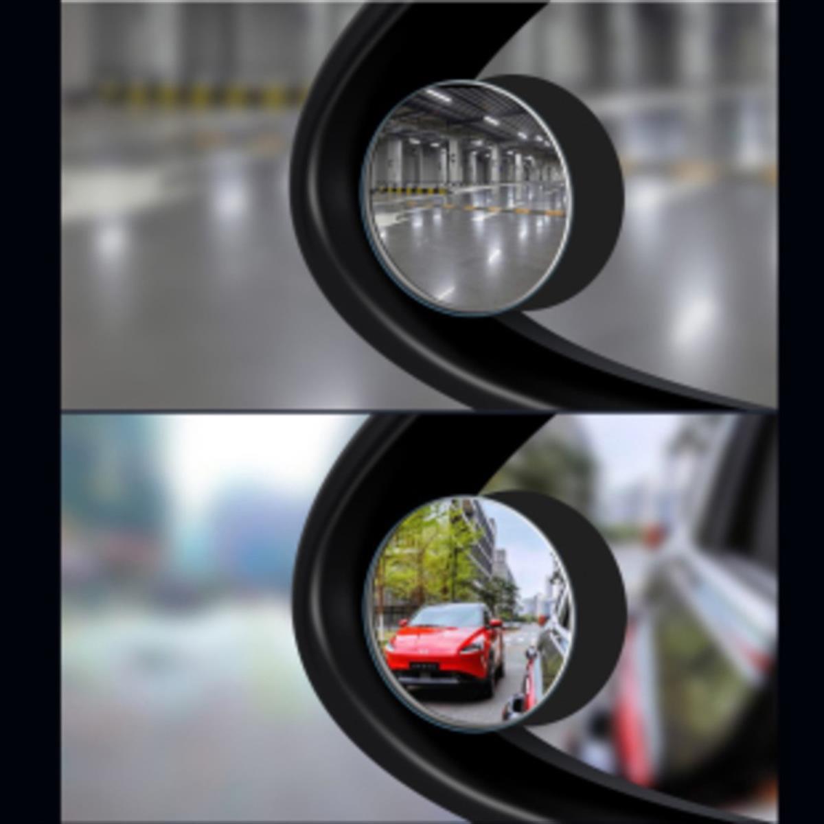 Full – Vision Kör Nokta Aynası 360 Derece Ayarlanabilir Çerçevesiz Ultra Ince 2 Adet