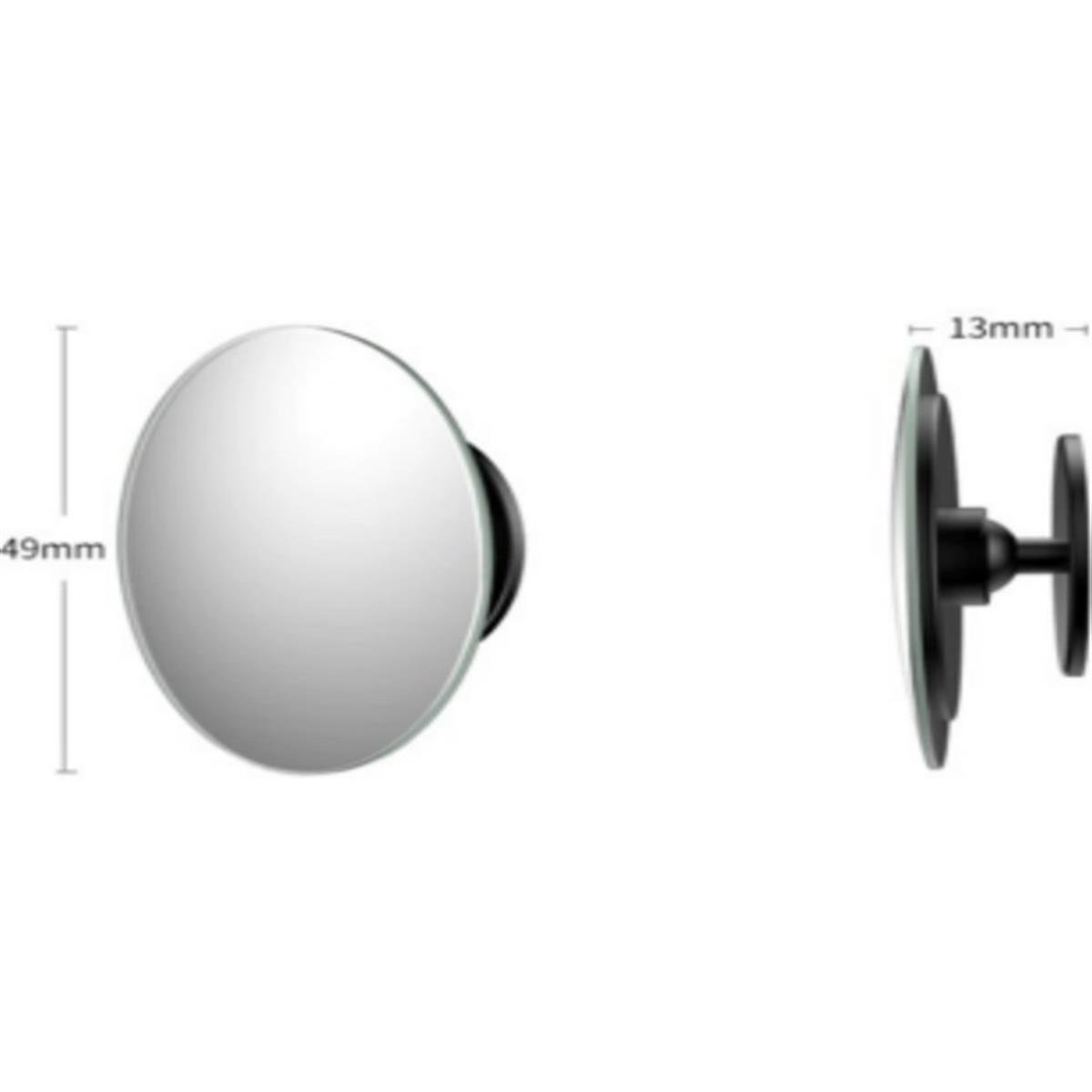 Full – Vision Kör Nokta Aynası 360 Derece Ayarlanabilir Çerçevesiz Ultra Ince 2 Adet