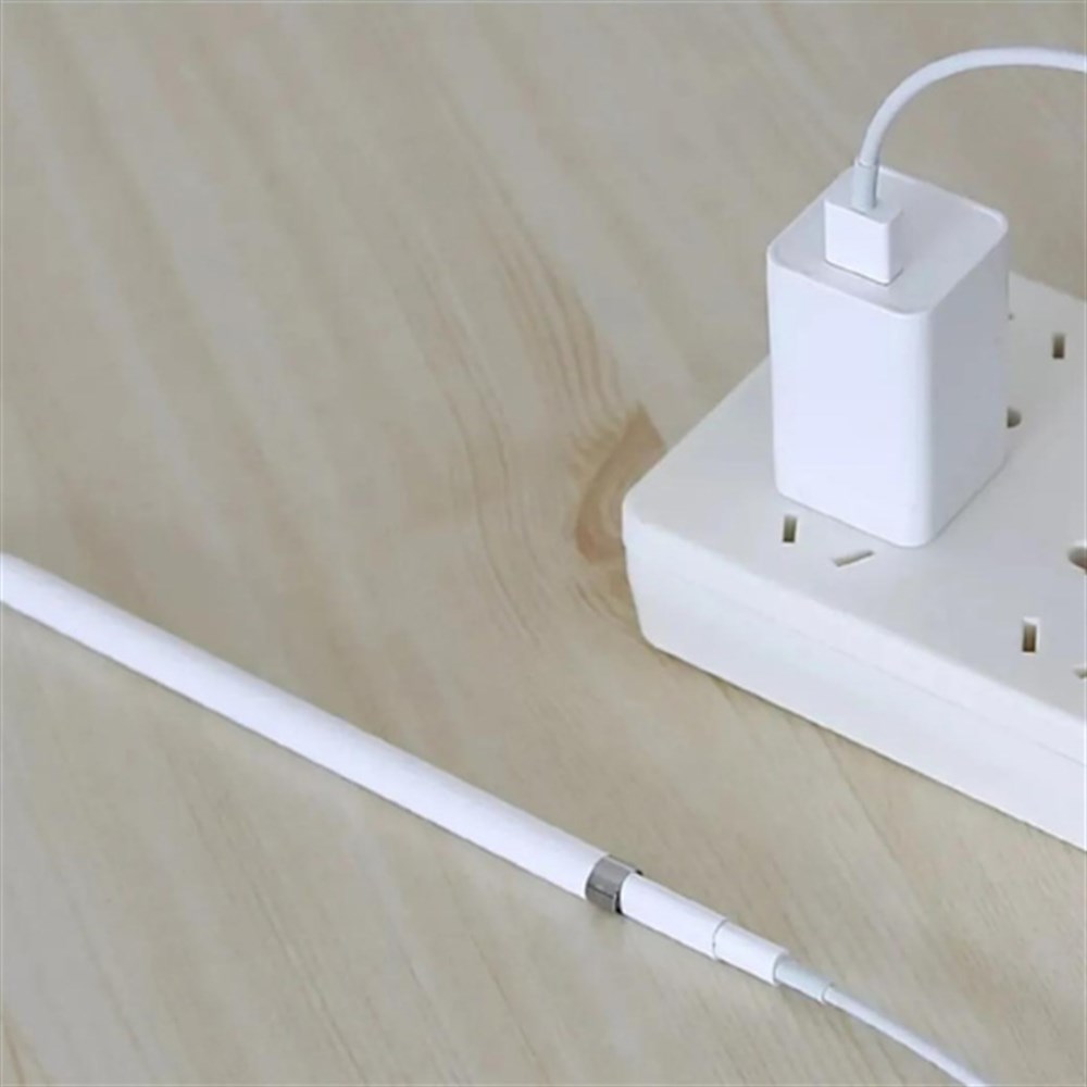 LivX Apple Pencil Lightning to Lightning Adaptörü Şarj Aparatı Beyaz LTL-01