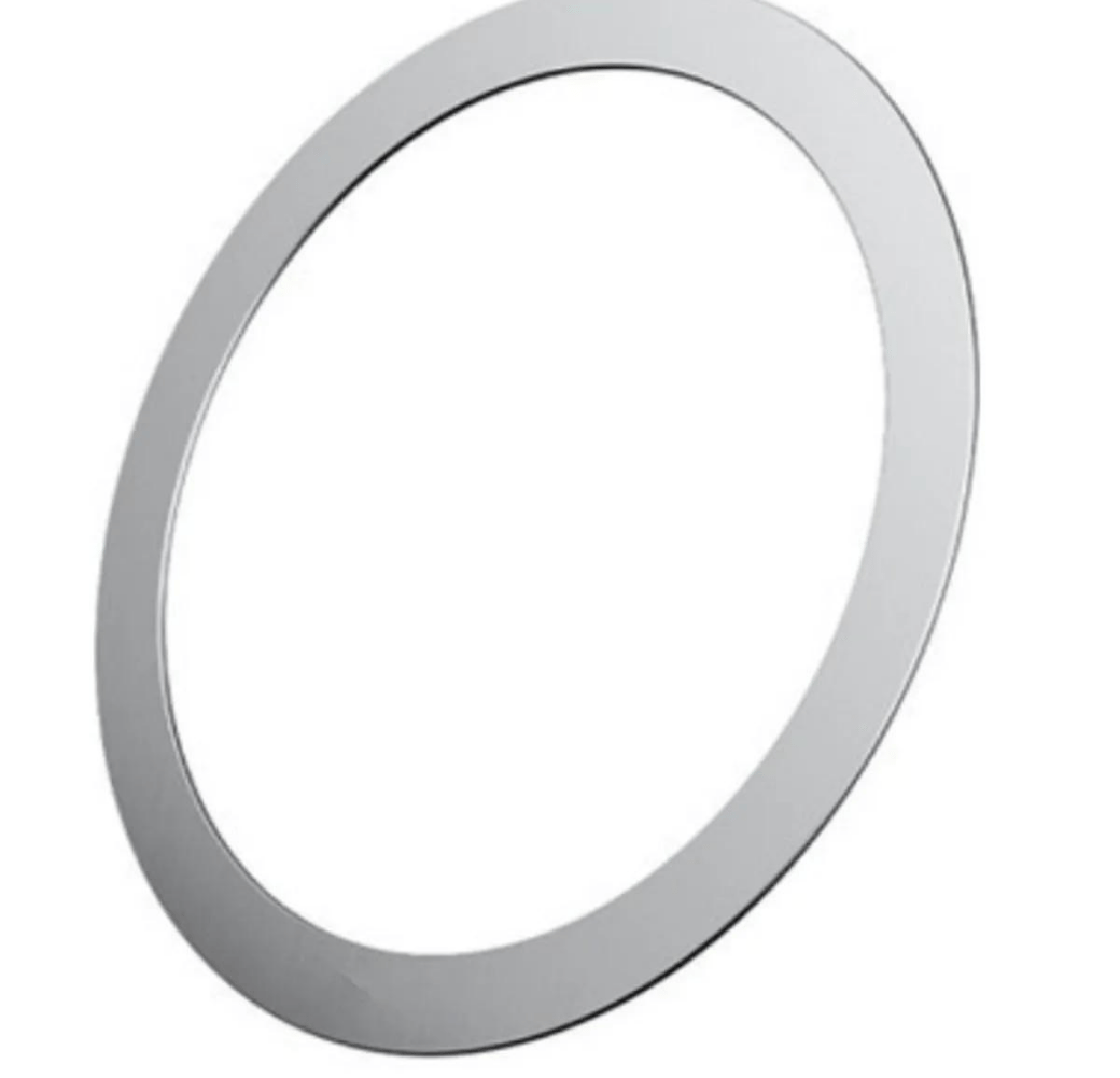 LivX Power Metal Magsafe Halka Yüzük Ring Iphone 8 Ve Üstü Model Ile Uyumlu Gümüş-Siyah 10 Adet Lvrng