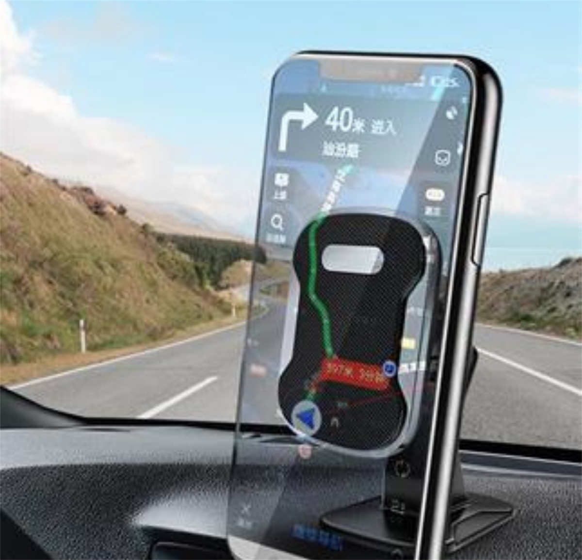 LivX Privity Serisi Mıknatıslı Araç İçi Telefon Tutucu Vantuzlu Magnet 360 Derece Telefon Tutucu UGL