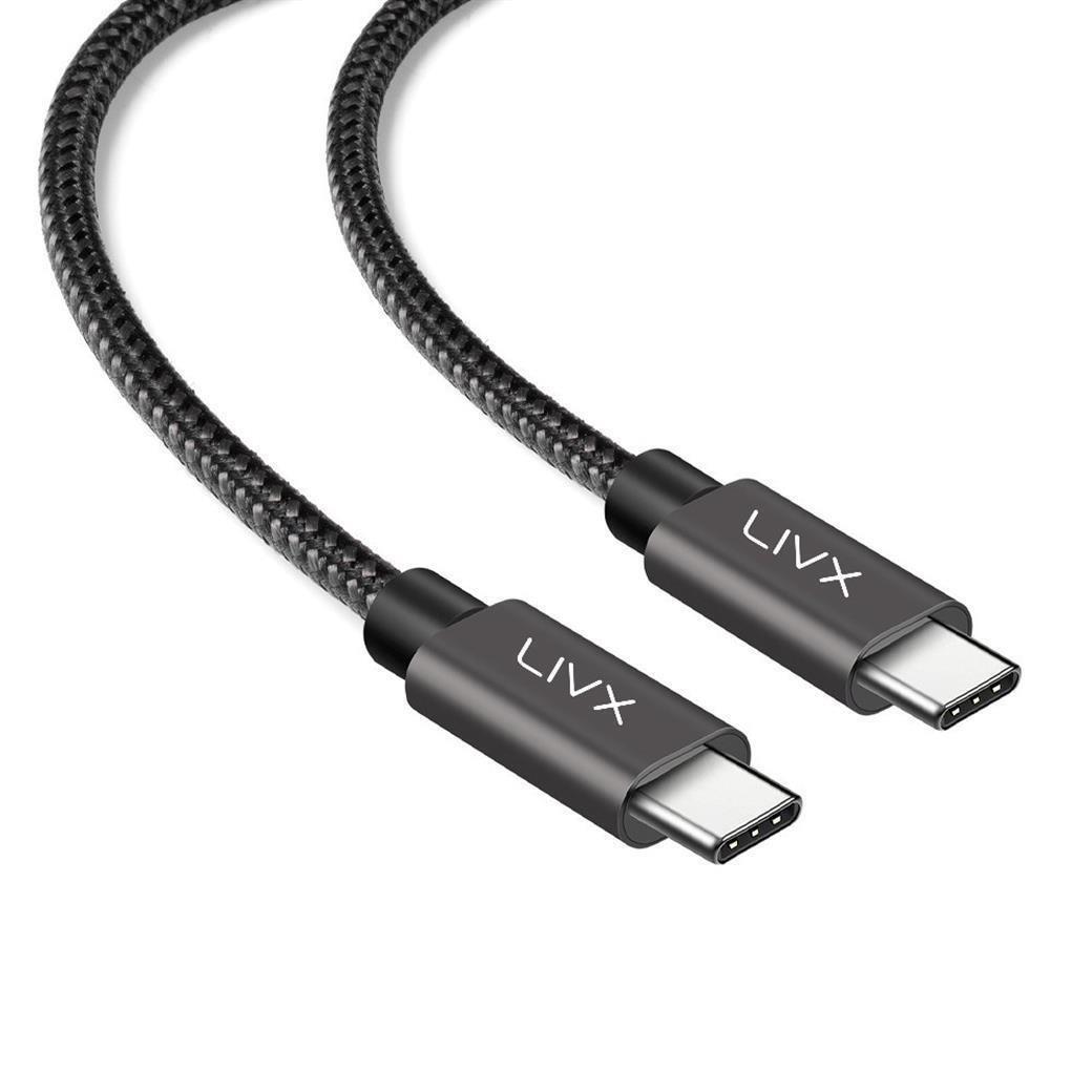 LivX Rapid 20W USB-C Mini PD Hızlı Şarj Cihazı Güç Adaptörü ve 50 cm Hızlı Şarj Ve Data Kablosu