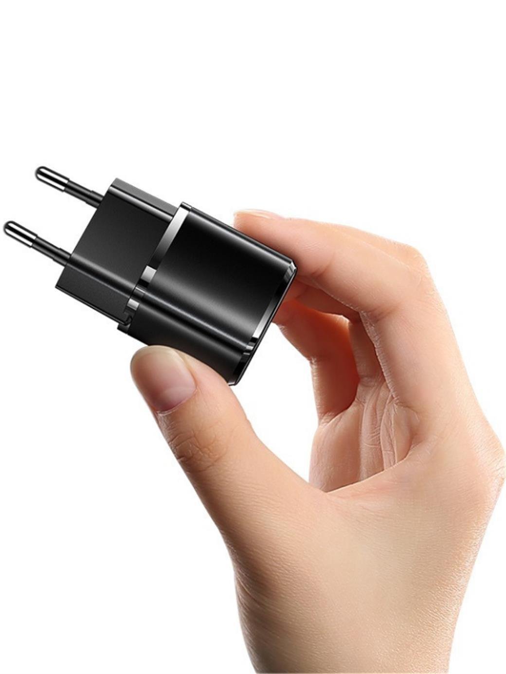 LivX Rapid 20W USB-C Mini PD Hızlı Şarj Cihazı Güç Adaptörü ve 3 metre Iphone hızlı şarj kablosu