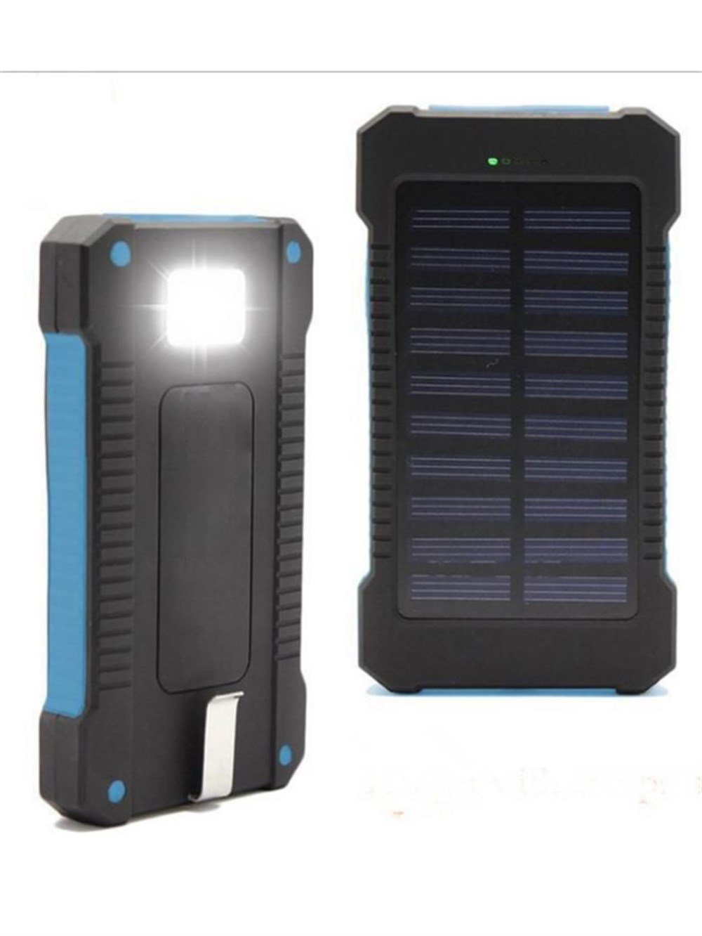 LivX Solar Güneş Enerjili 10000 Mah Taşınabilir Powerbank Led Işık Fenerli Kamp Şarj Aleti LVSLR-SARI