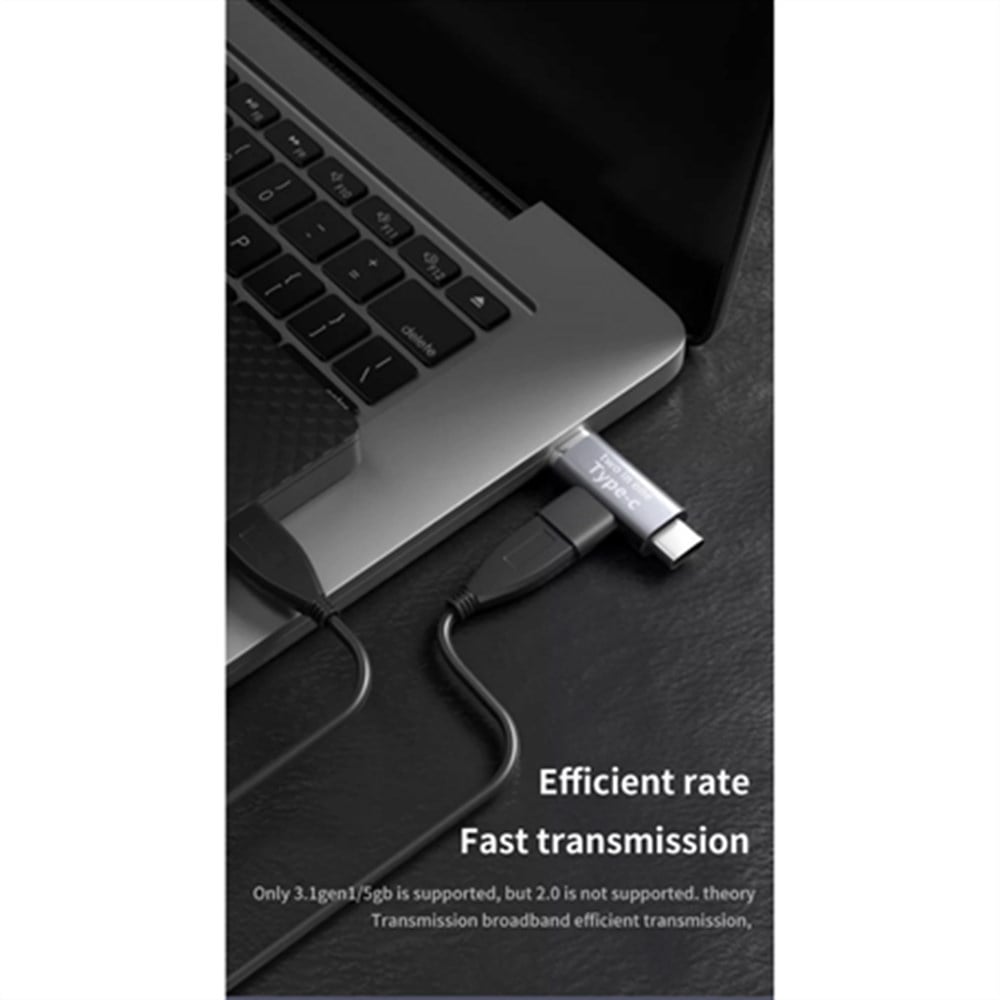 LivX Type C to Lightning/Type C Çevirici Dönüştürücü OTG Adaptör OTGBT